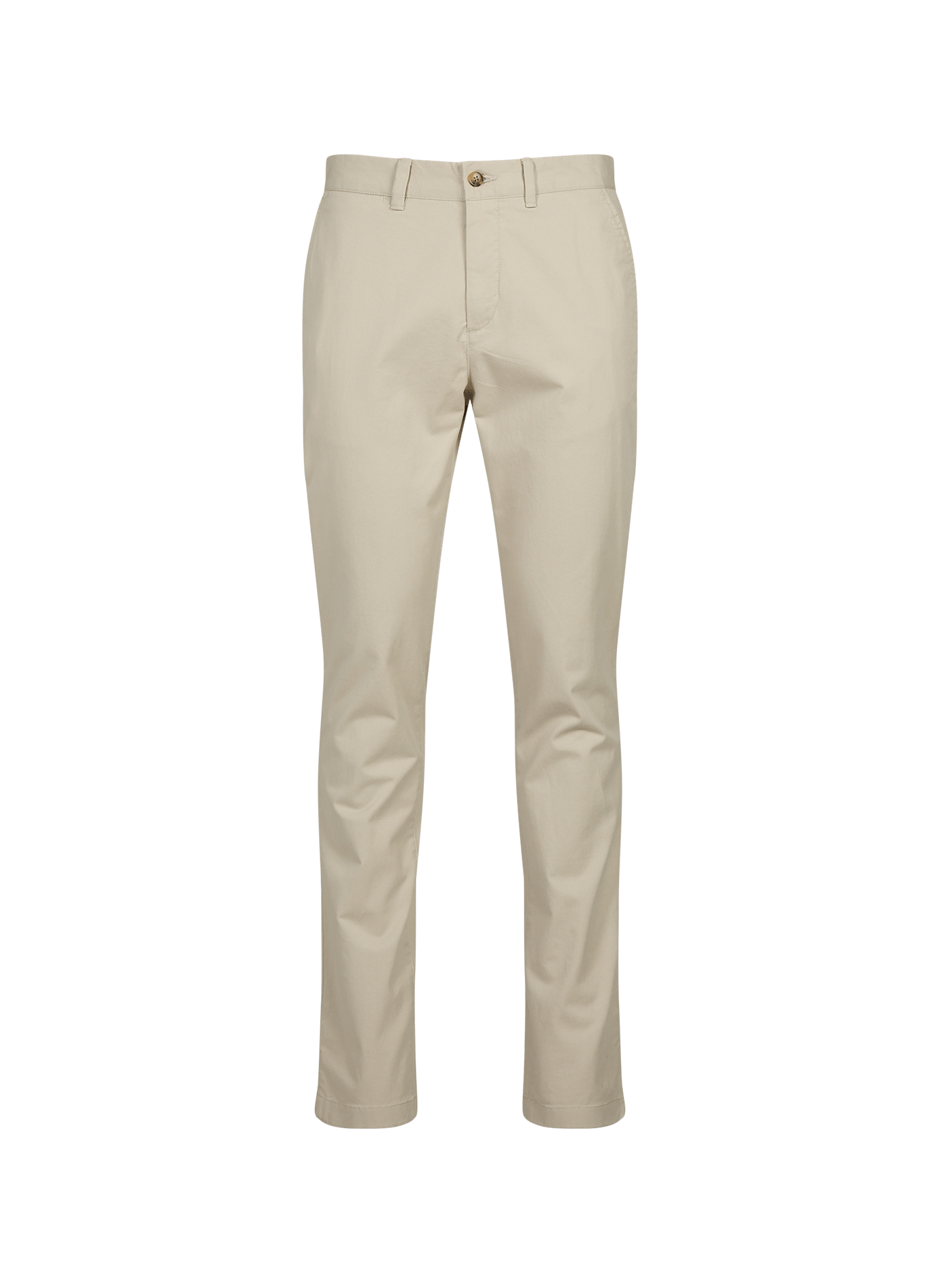 Pantalon slim en coton mélangé GANT Beige