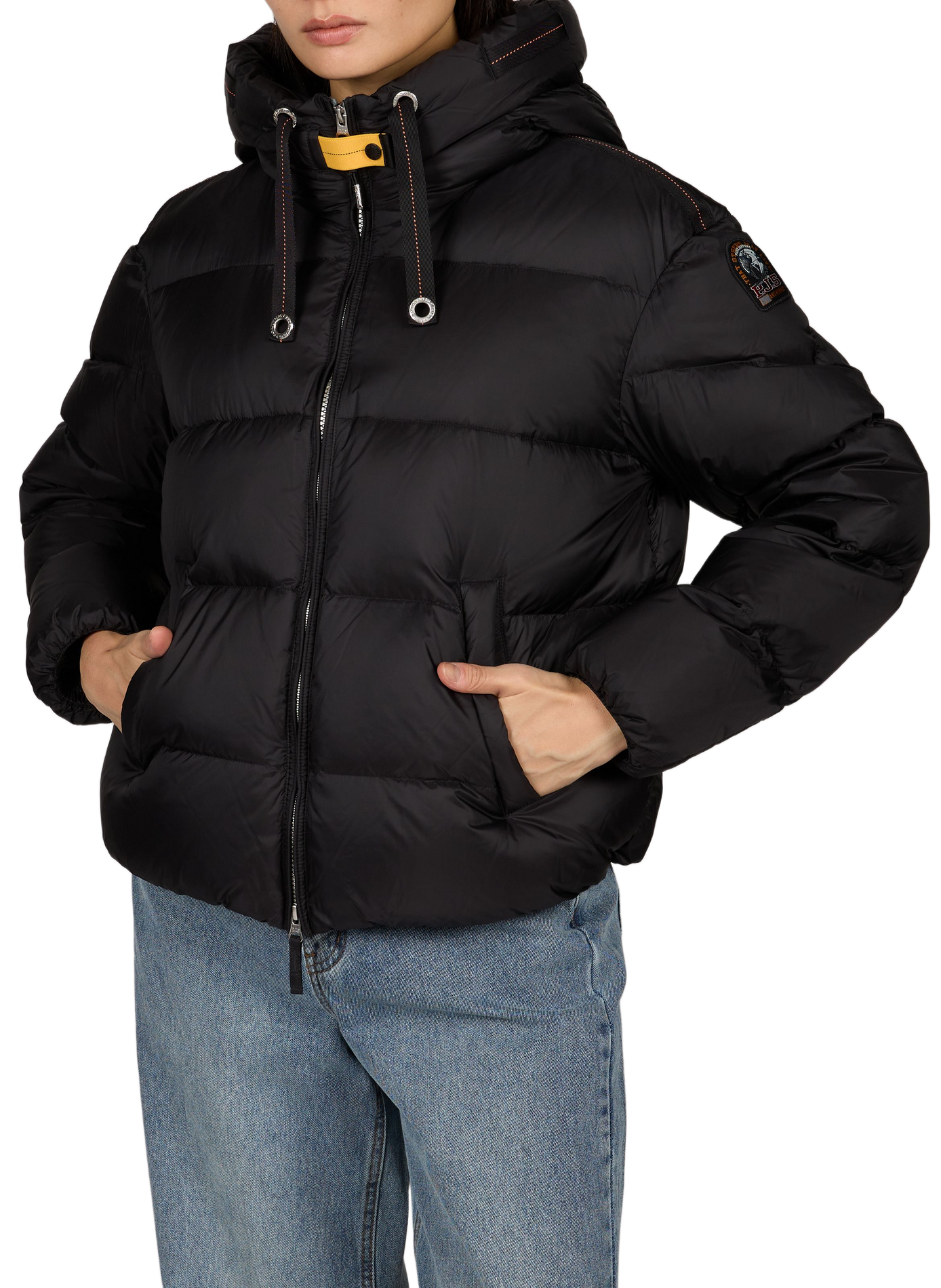 Oversize Daunenjacke mit Kapuze Tilly PARAJUMPERS Schwarz