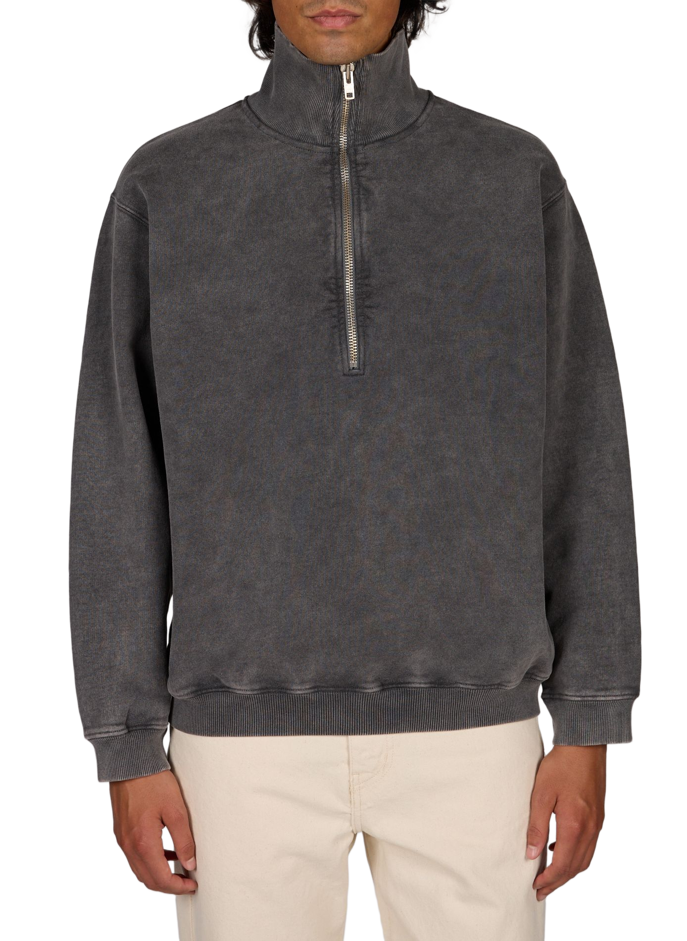 Oversized cotton sweatshirt BELLEROSE Black
