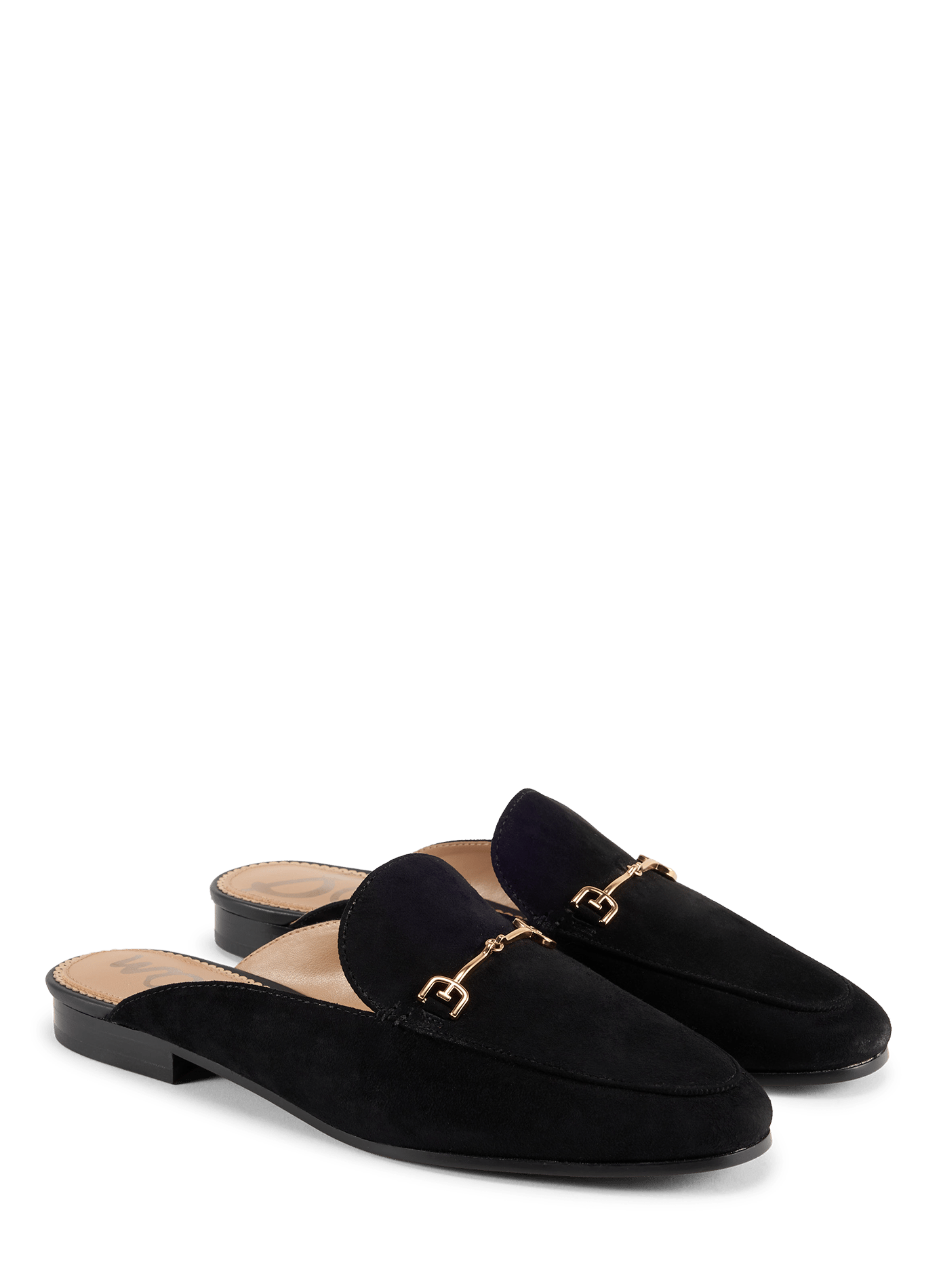 Mules mocassins Linnie en cuir d'agneau SAM EDELMAN Noir