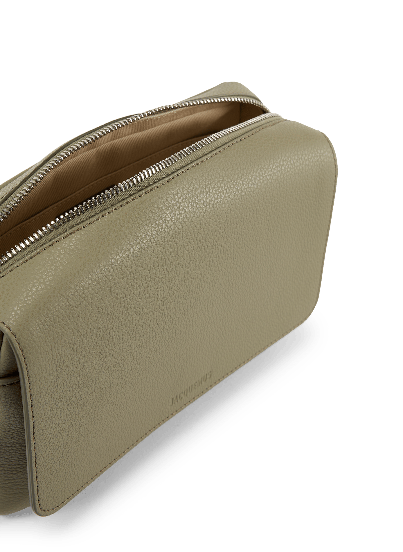 Bolso bandolera Le Correo de piel JACQUEMUS Caqui