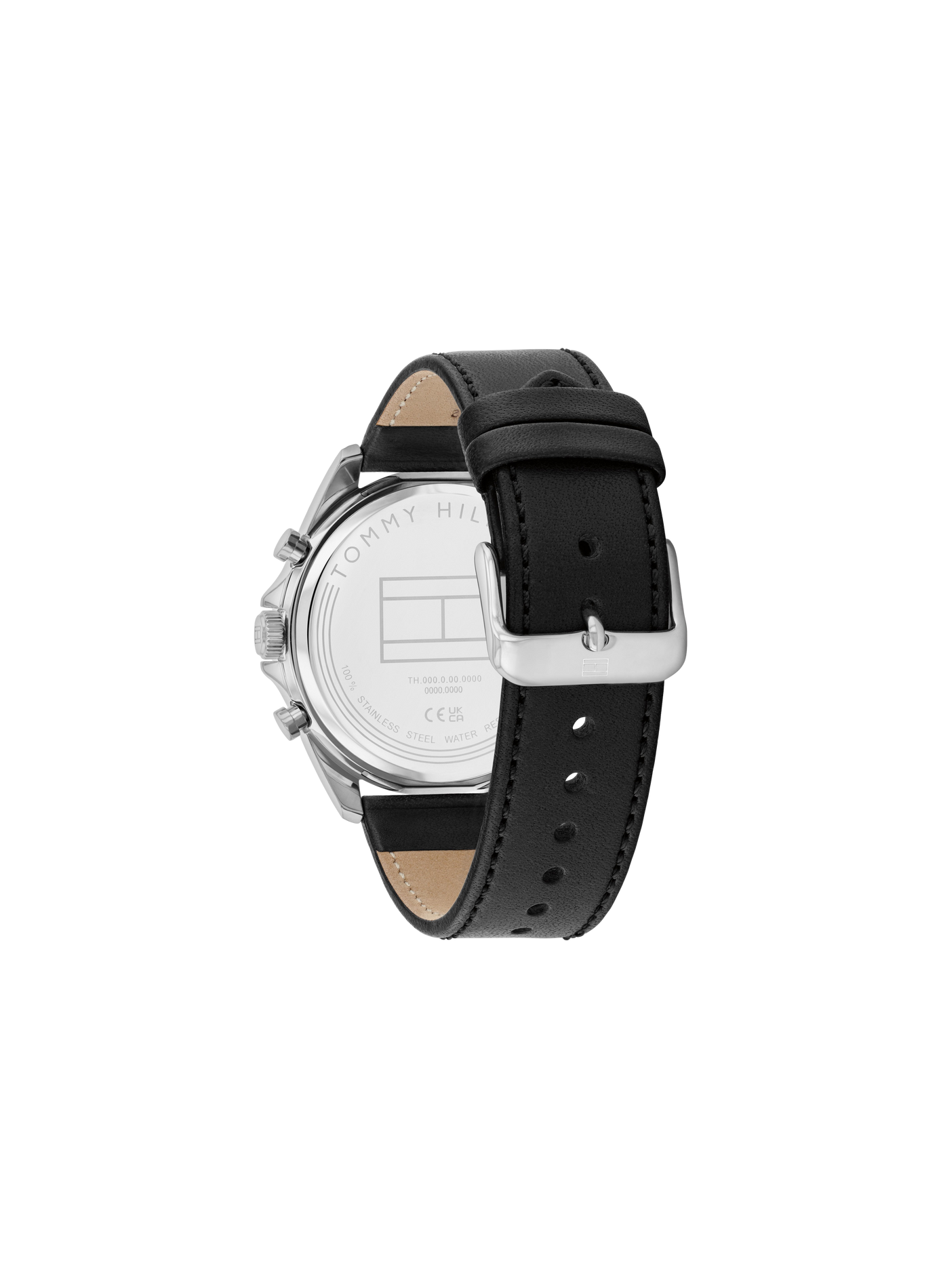 Automatische Uhr Baker aus Edelstahl TOMMY HILFIGER Schwarz