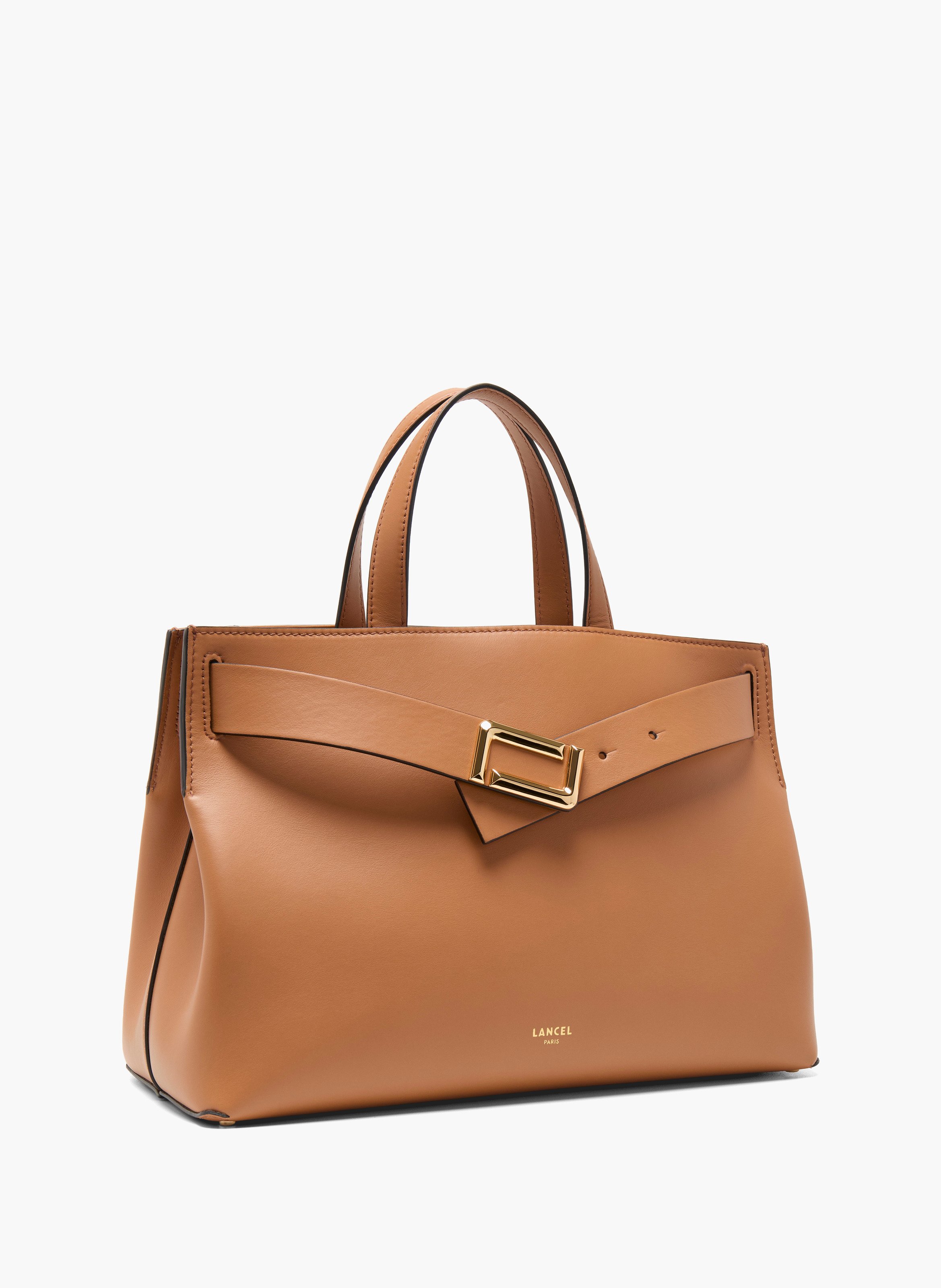 Sac carryall m angèle de lancel en cuir LANCEL Marron