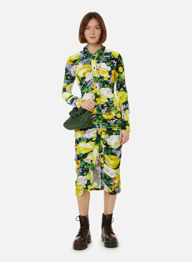 Floral-print maxi shirt dress RICHARD QUINN