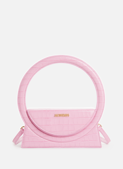 The Pink Leather RoundJACQUEMUS 