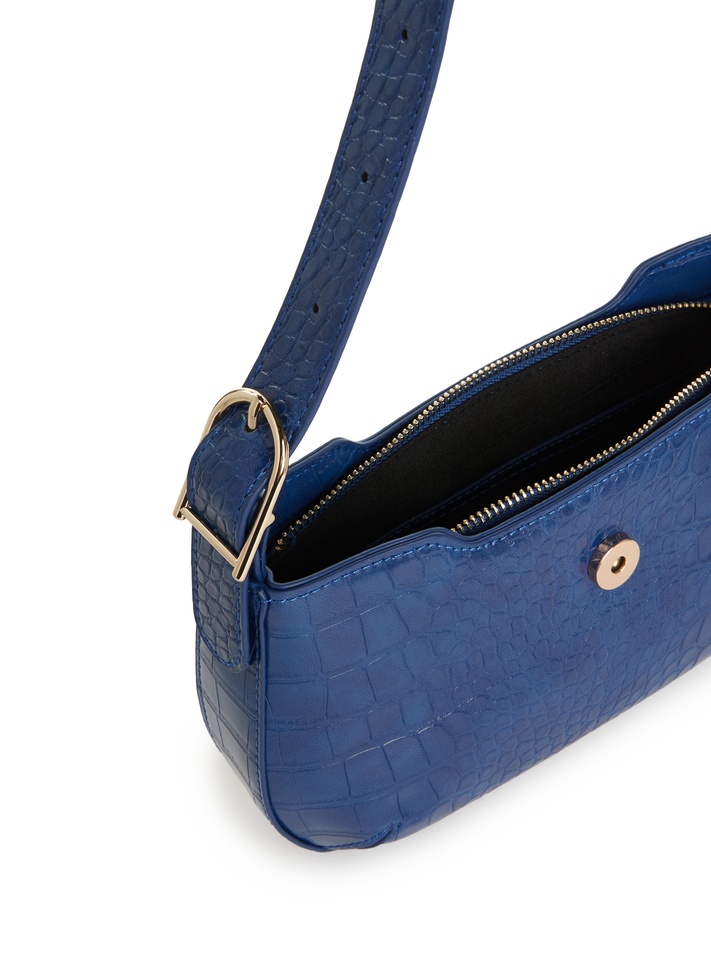 Hobo crocodile handbag  AU PRINTEMPS PARIS Blue