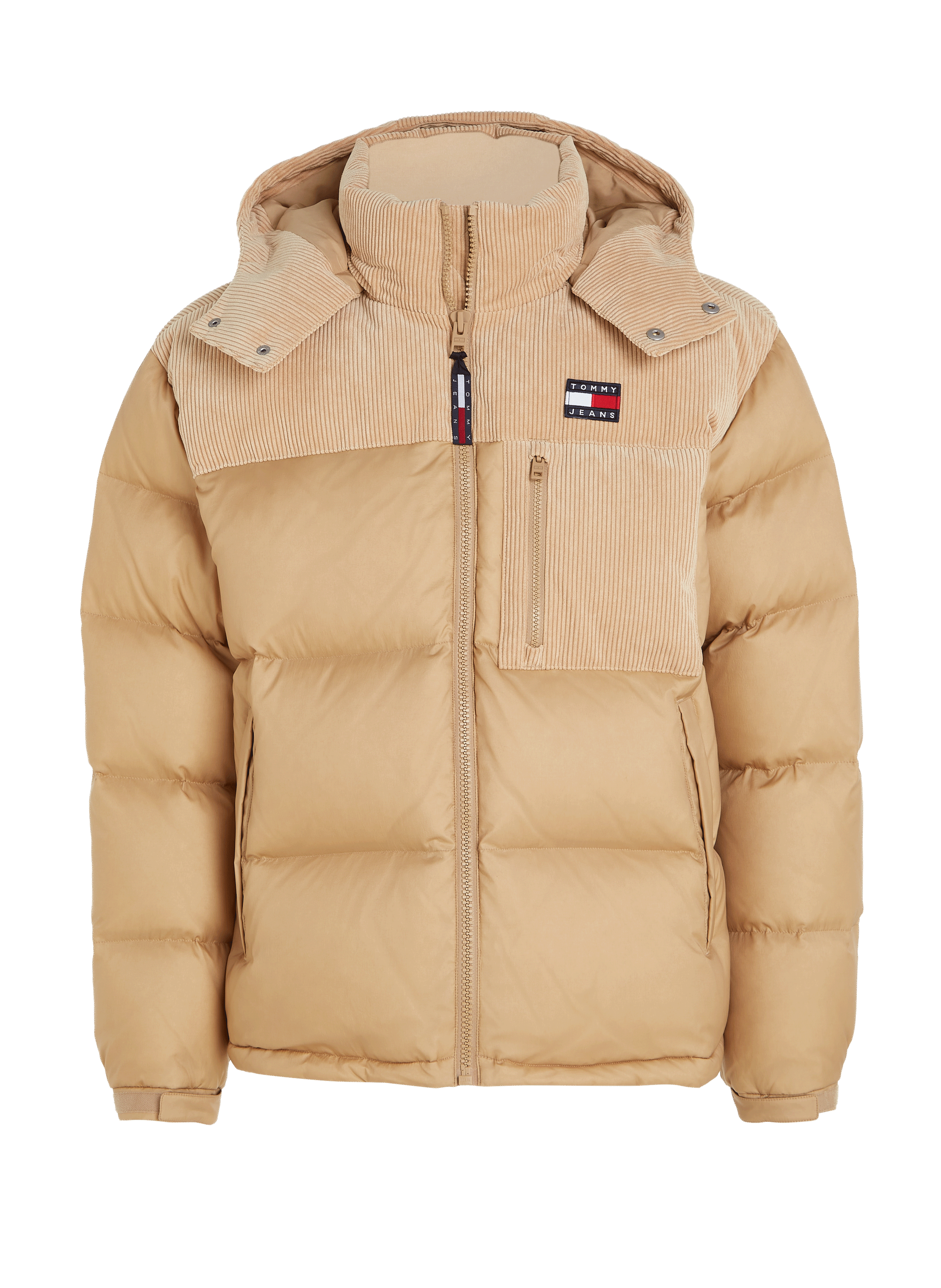 Doudoune bi matière