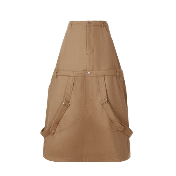 Jupe longue en laine