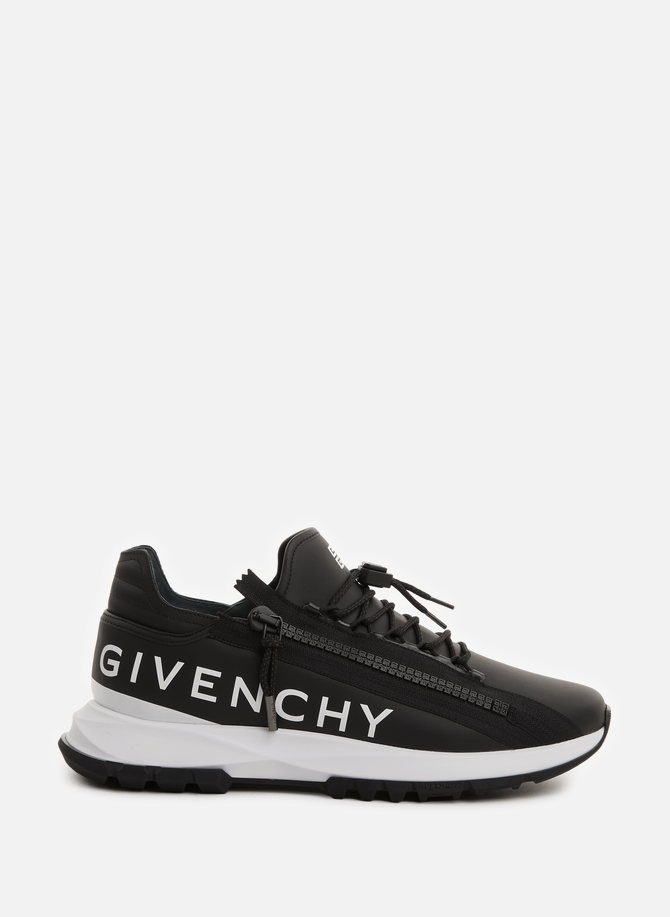 Sneakers with zip in GIVENCHY leather