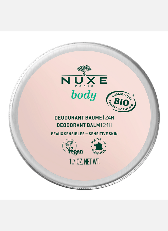Gentle Organic Solid Deodorant for Sensitive Skin - Nuxe Body NUXE