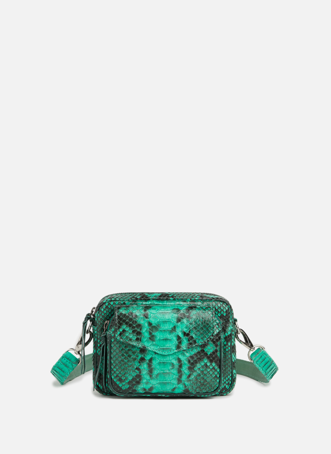 Baby Charly bag in leather CLARIS VIROT