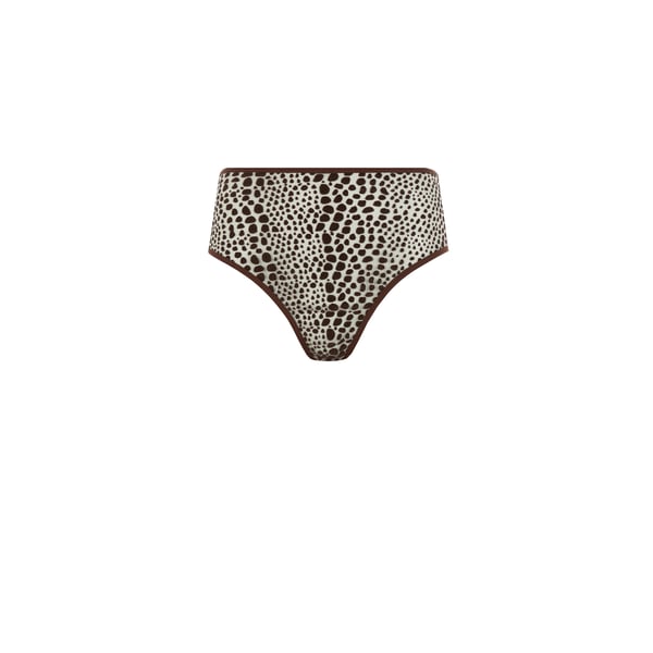 Culotte haute imprimée Culotte haute imprimée