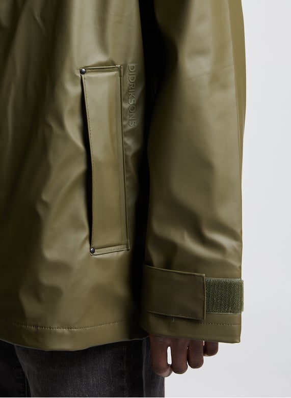 Veste imperméable à capuche | Vert by DIDRIKSONS Veste imperméable à capuche Vert