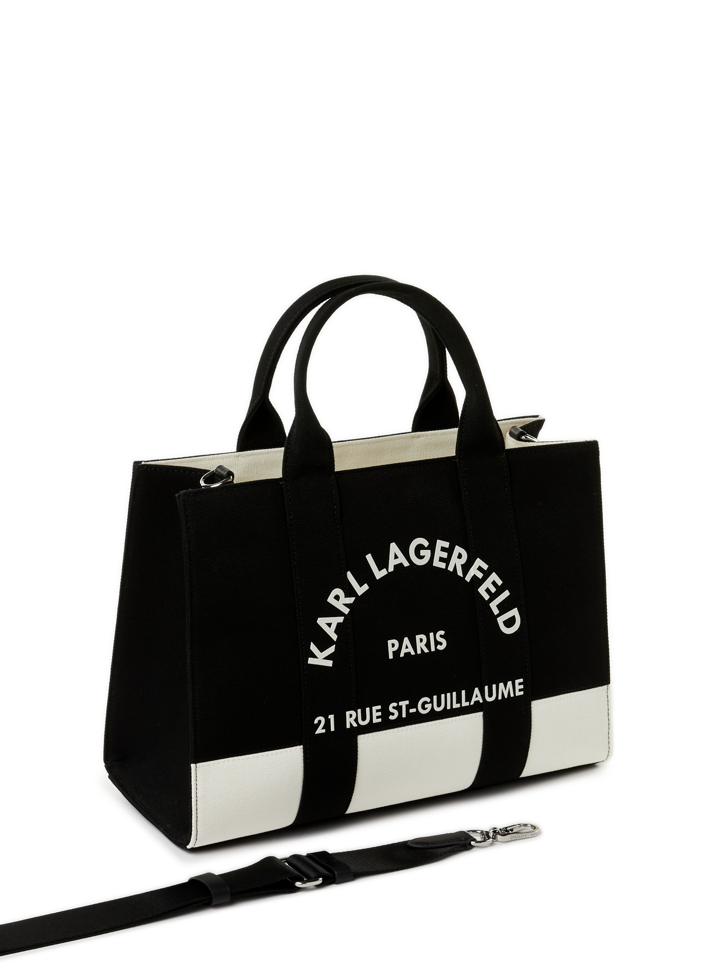 Sac cabas en coton KARL LAGERFELD Multicolore