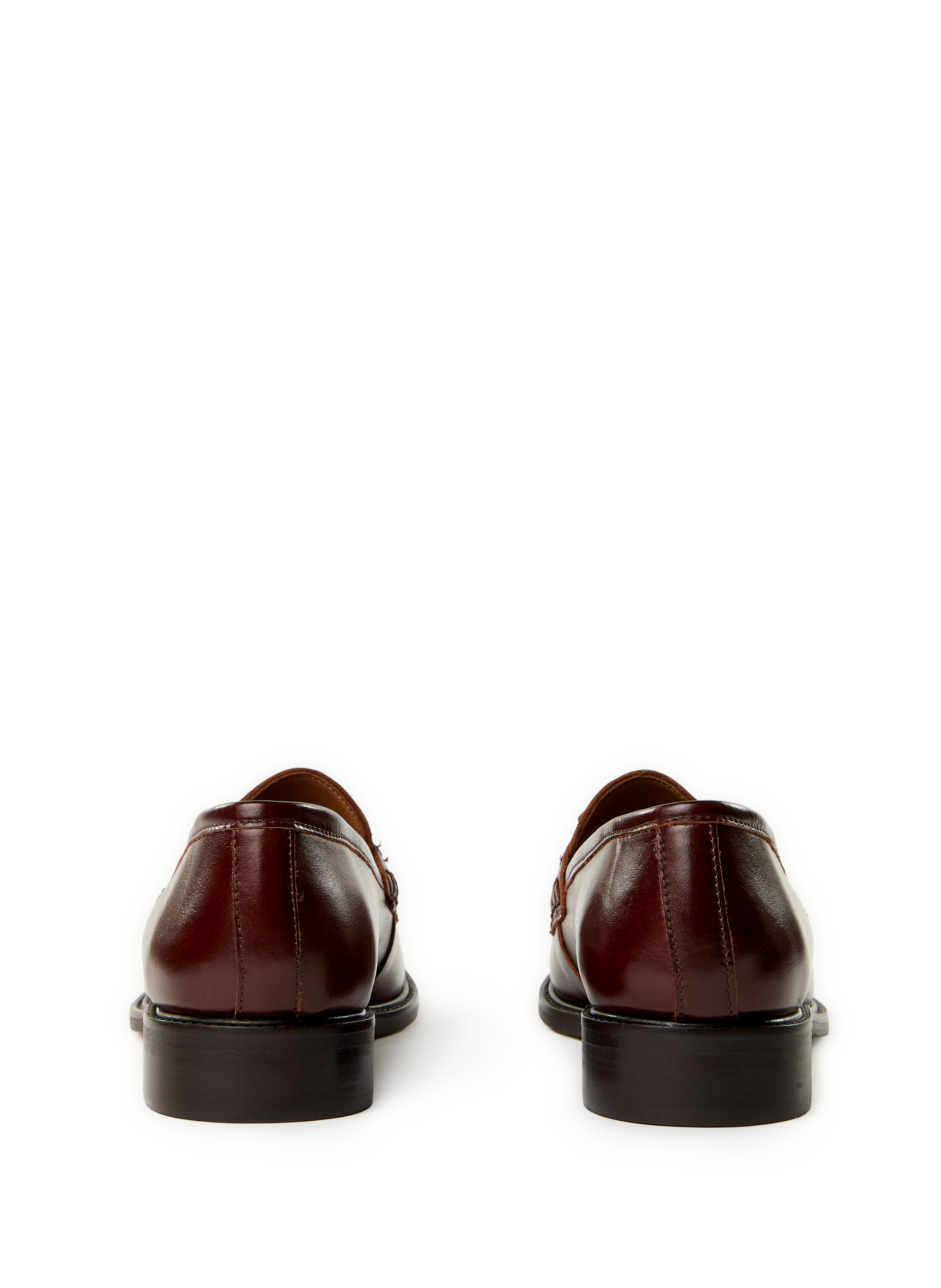 Mocassins Lyna en cuir MAISON TOUFET Marron