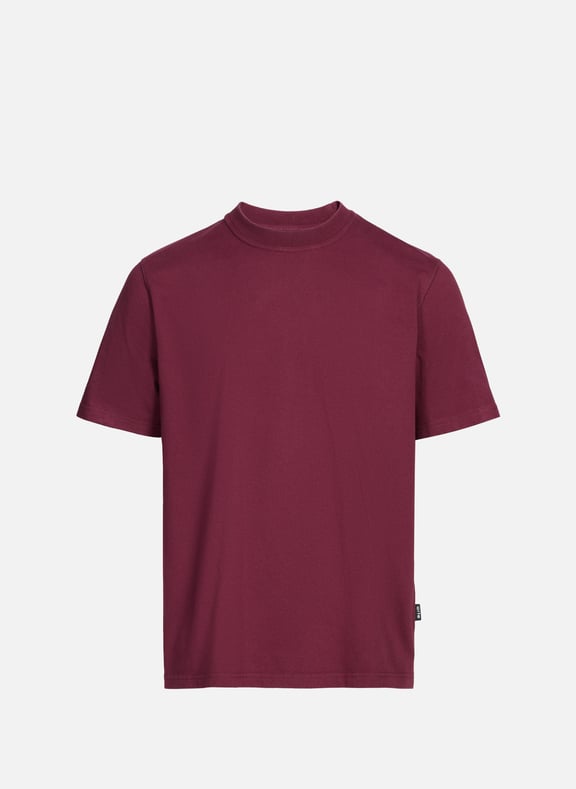Biker-style cotton t-shirt Red by ARTE ANTWERP ARTE ANTWERP Biker-style cotton t-shirt Red
