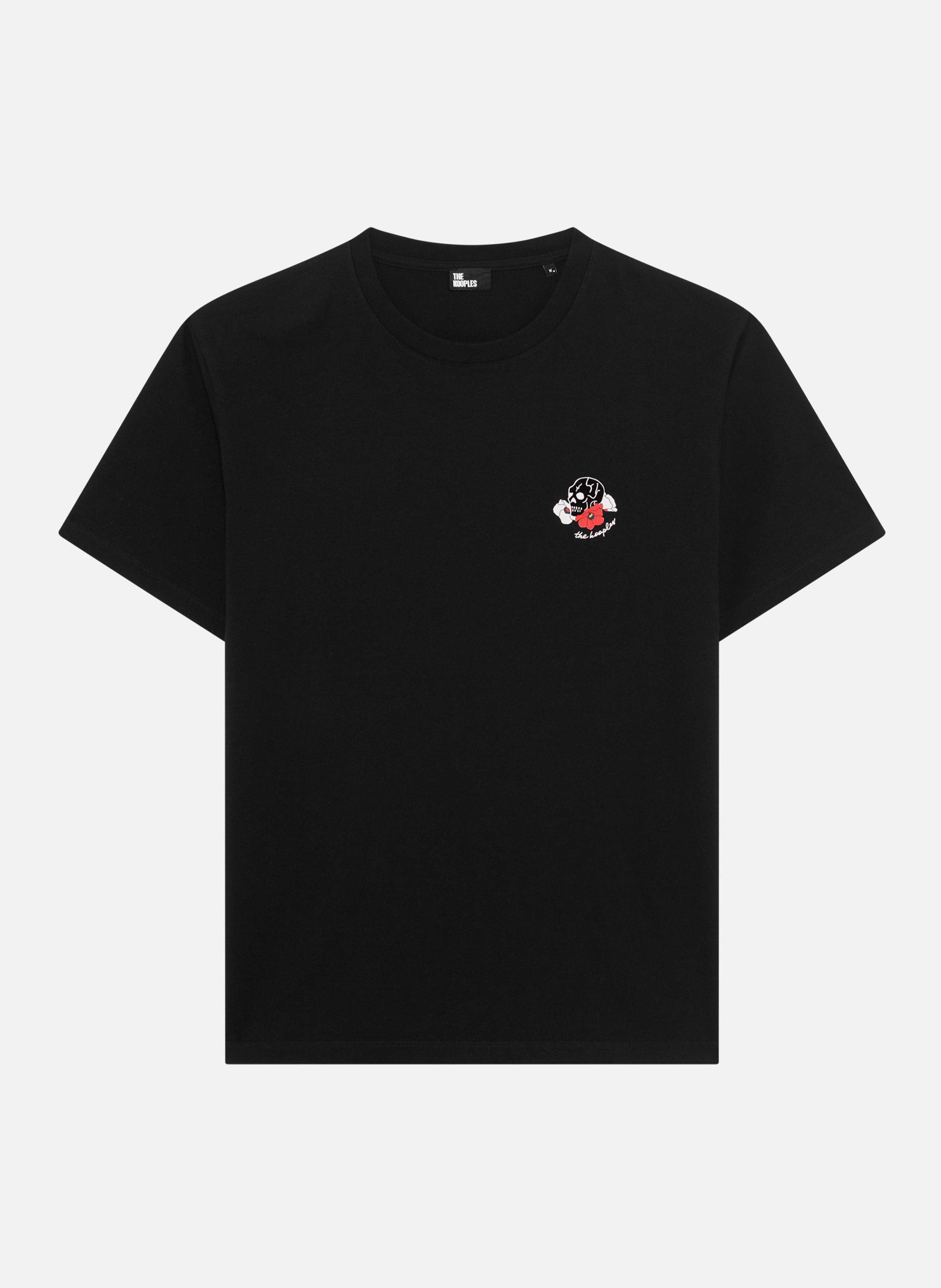 T-shirt avec flocage tête de mort THE KOOPLES Noir