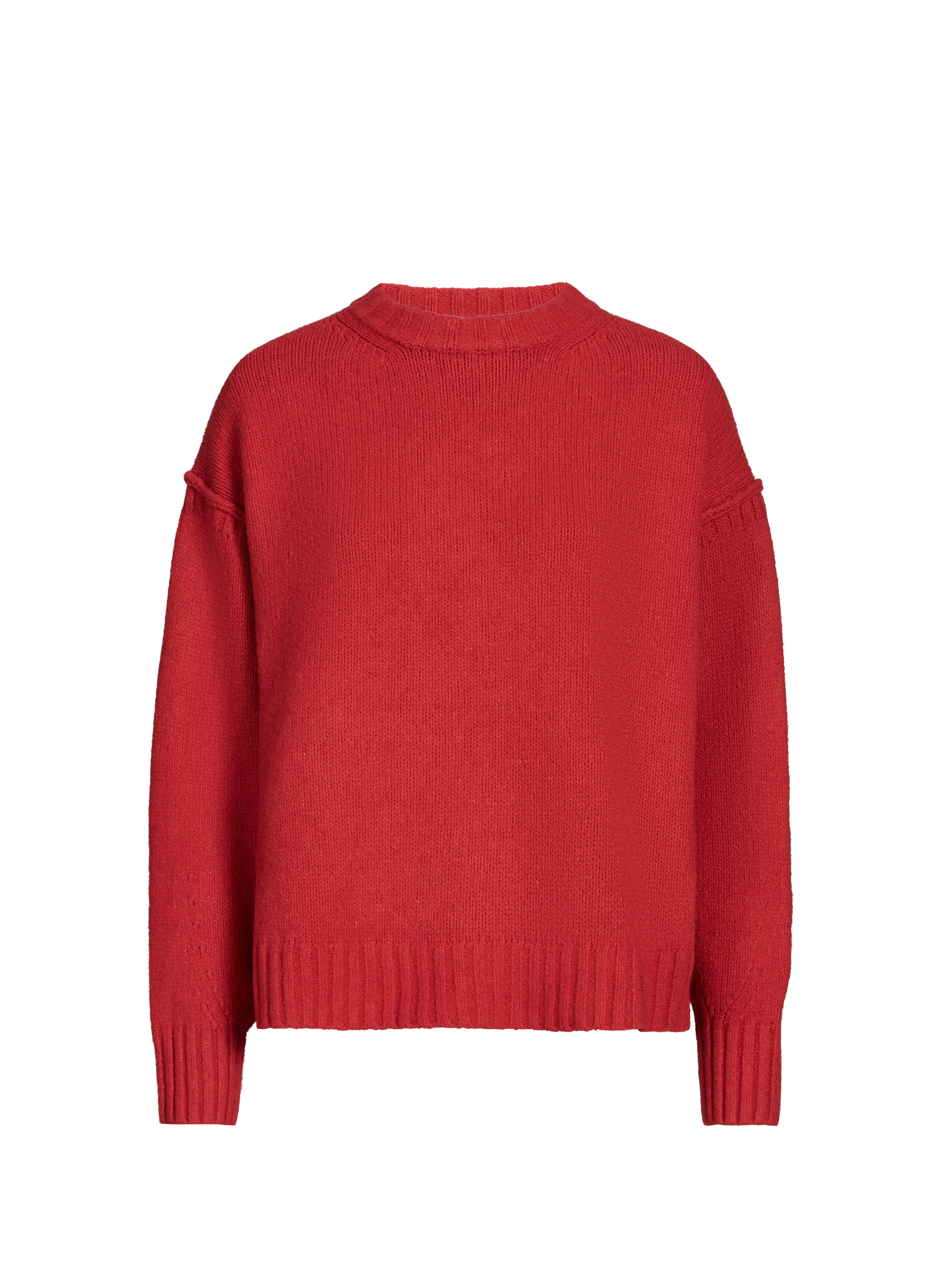 Pull ample uni TOPSHOP Rouge