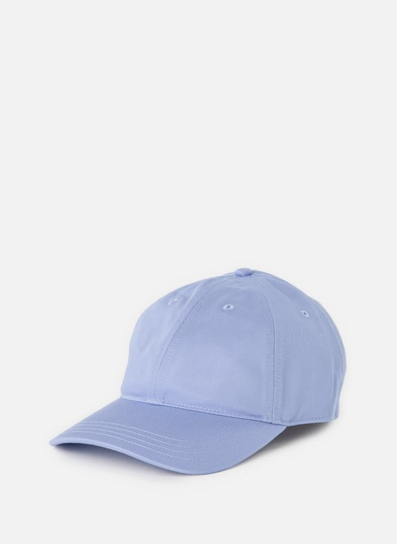 Casquette en coton Bleu by LACOSTE LACOSTE Casquette en coton Bleu