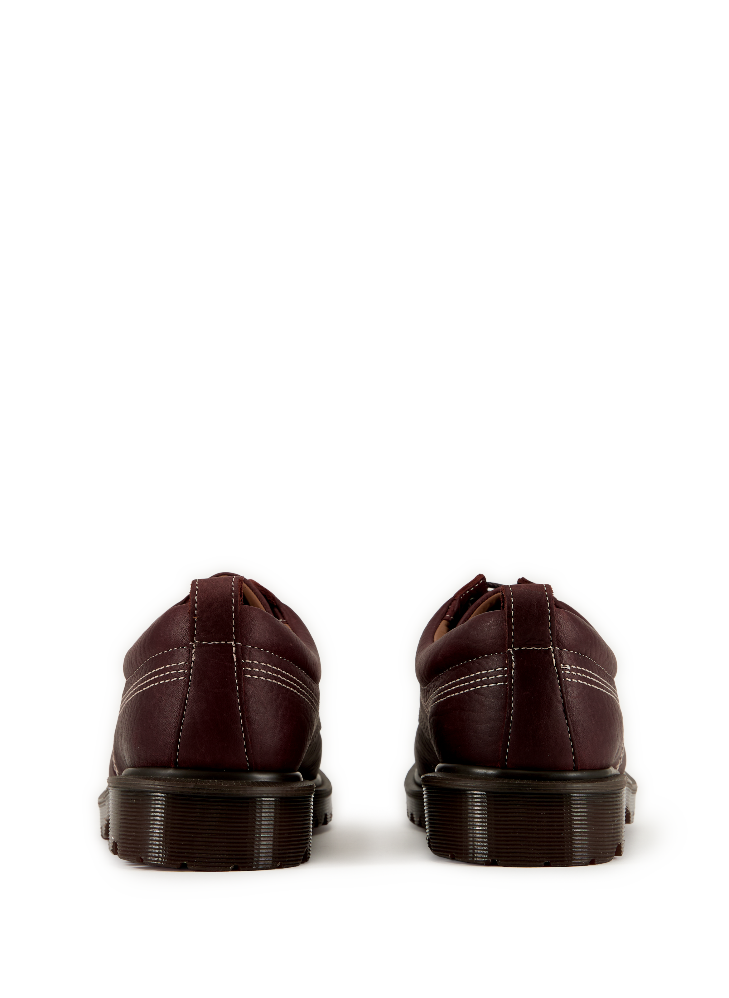 Lowell leather derbies DR. MARTENS Red