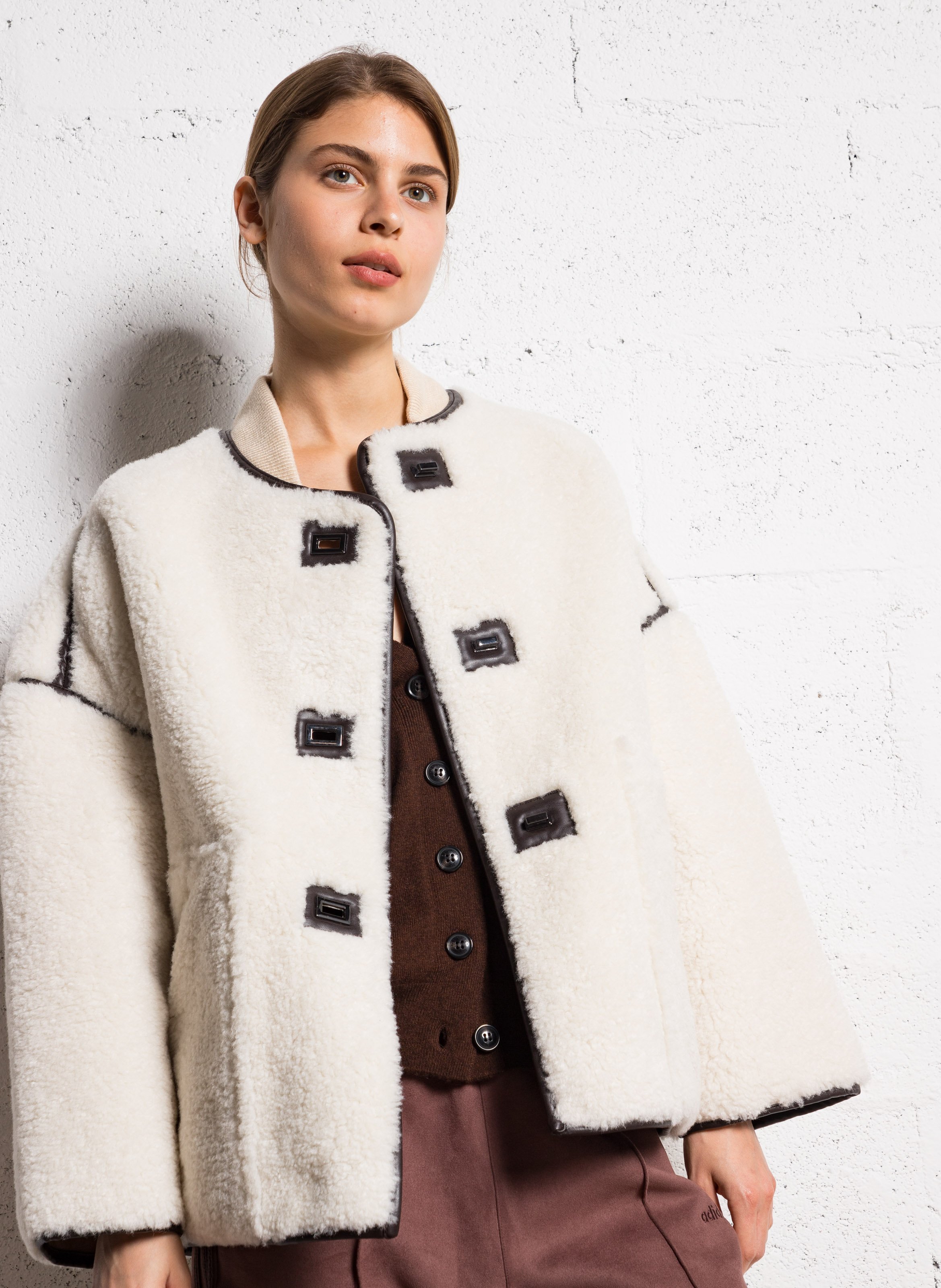 Veste oversize maury BA&SH Beige