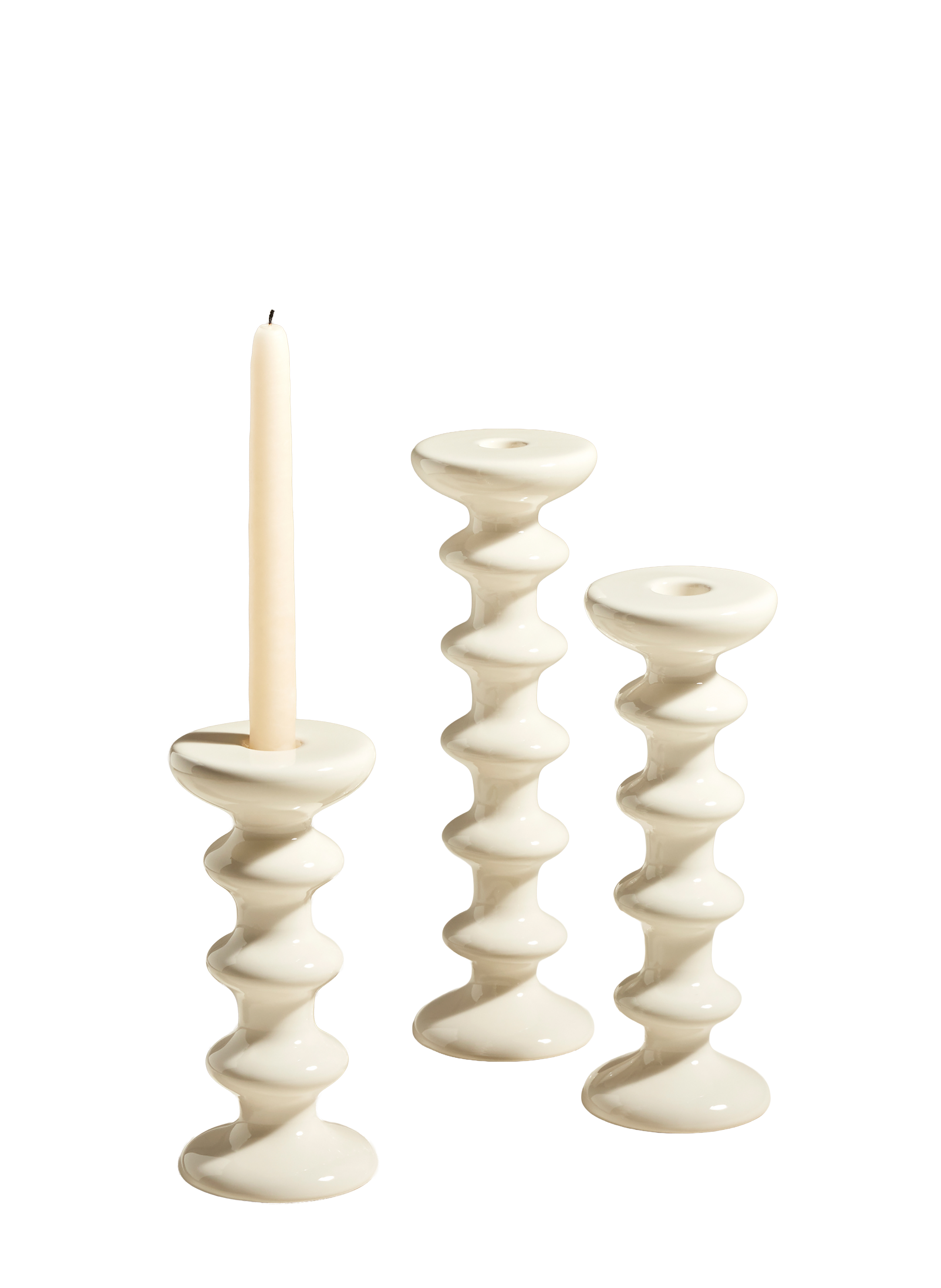 Bougeoir slave - petit modèle MAISON SARAH LAVOINE Beige