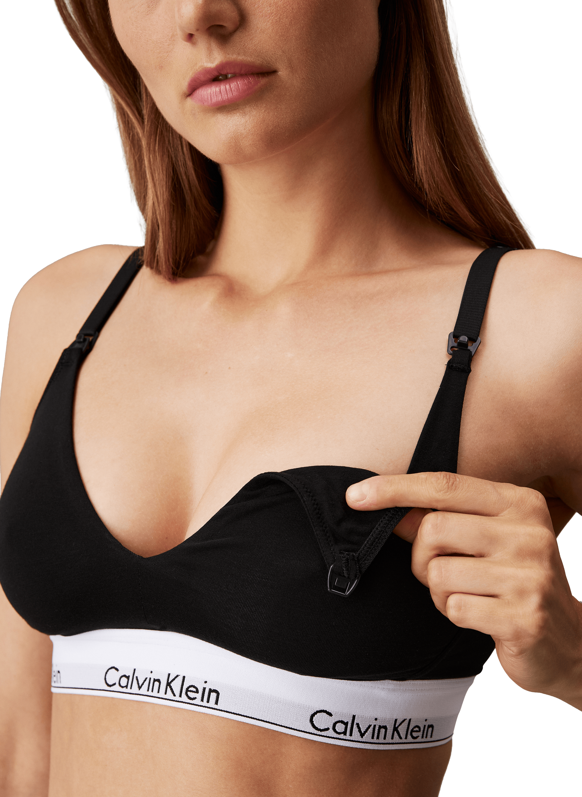 Tanga avec élastique logotypé CALVIN KLEIN Noir