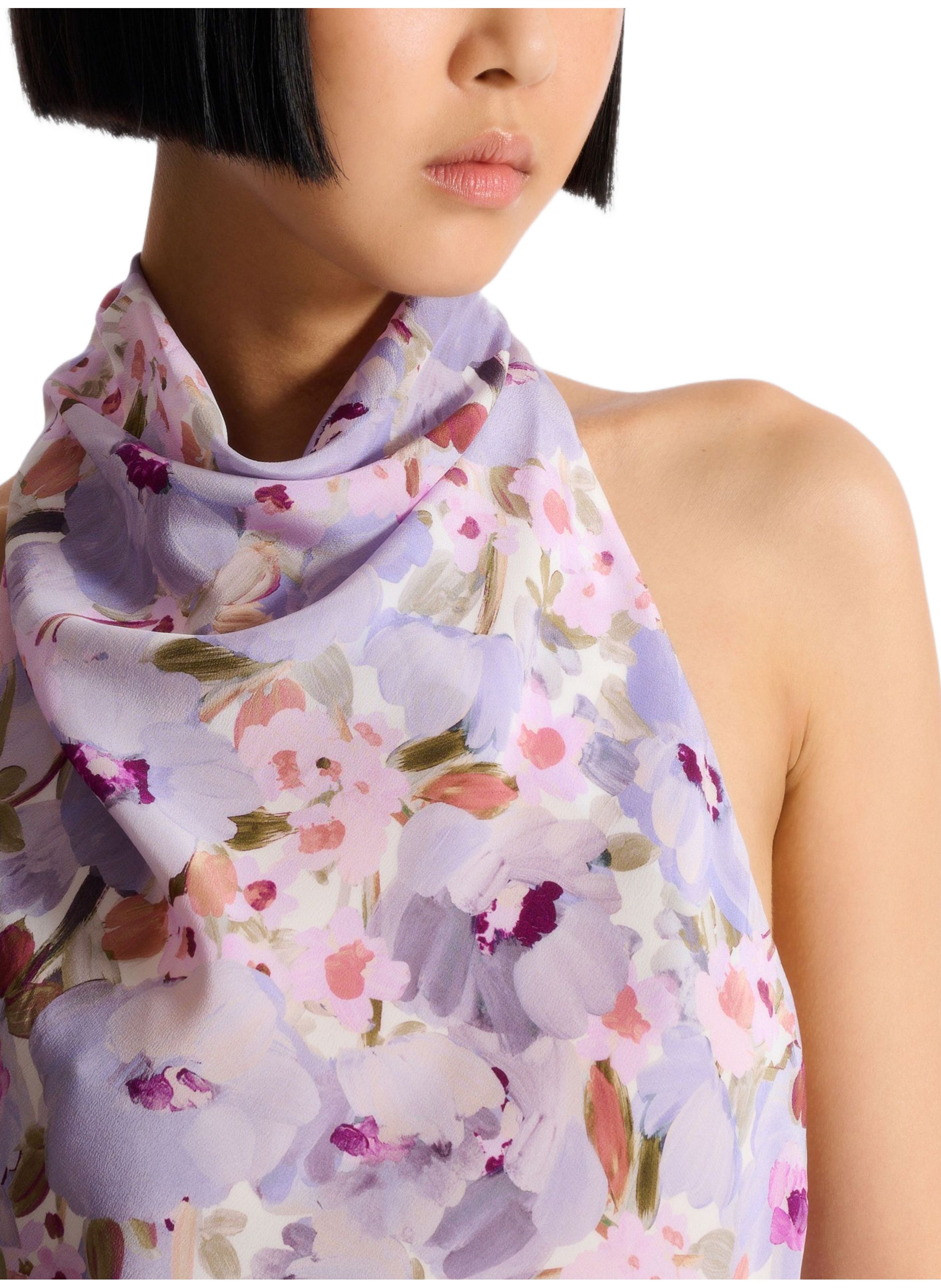 Top sans manche à imprimé poppi flower BALMAIN Multicolore