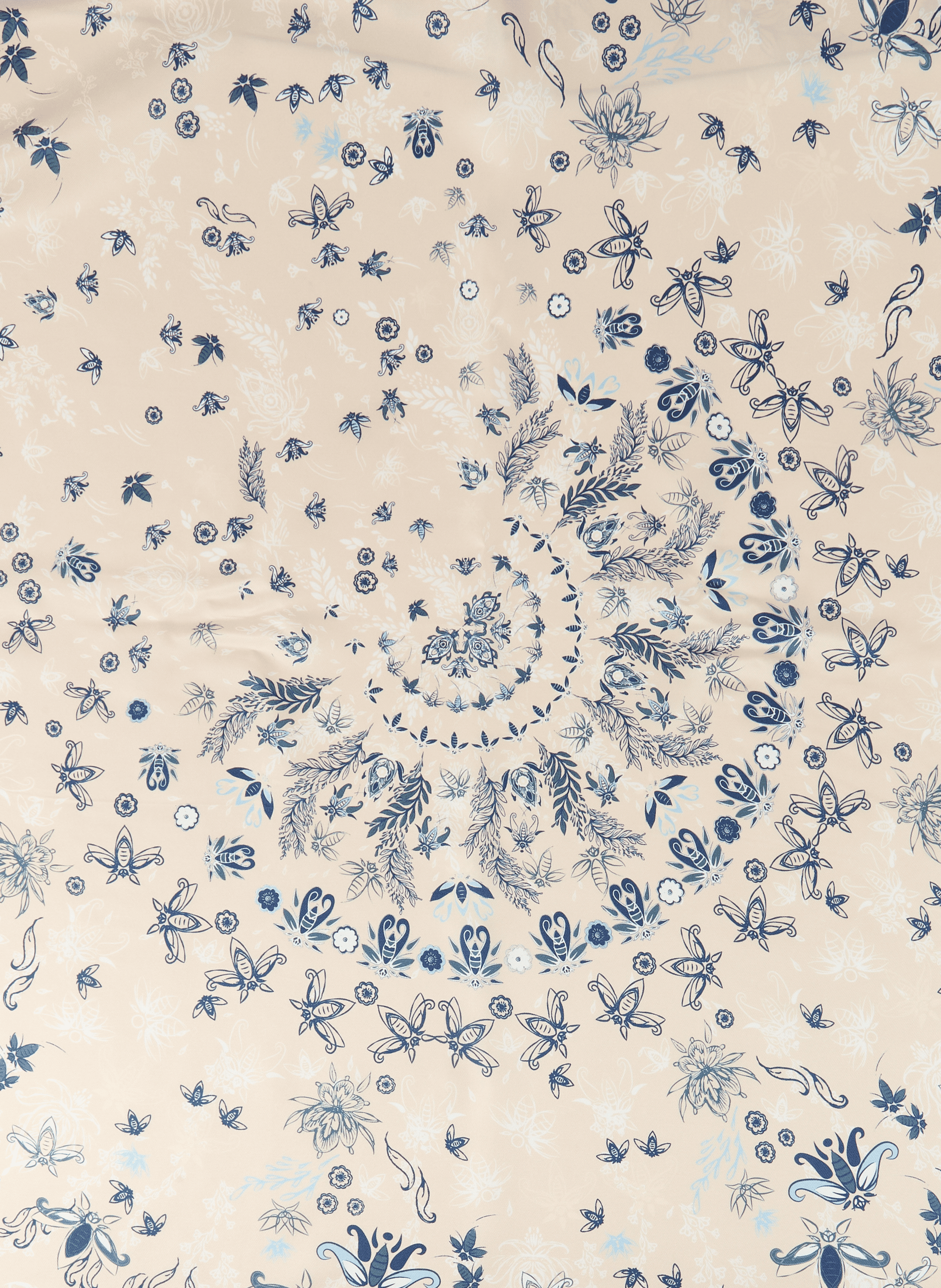 Silk Oria scarf PETRUSSE Beige