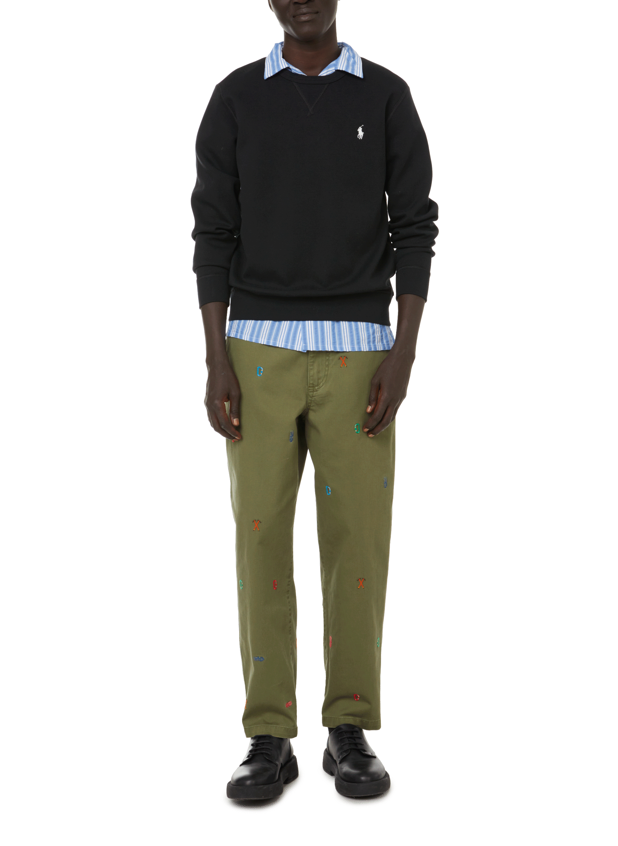 Plain sweatshirt Black