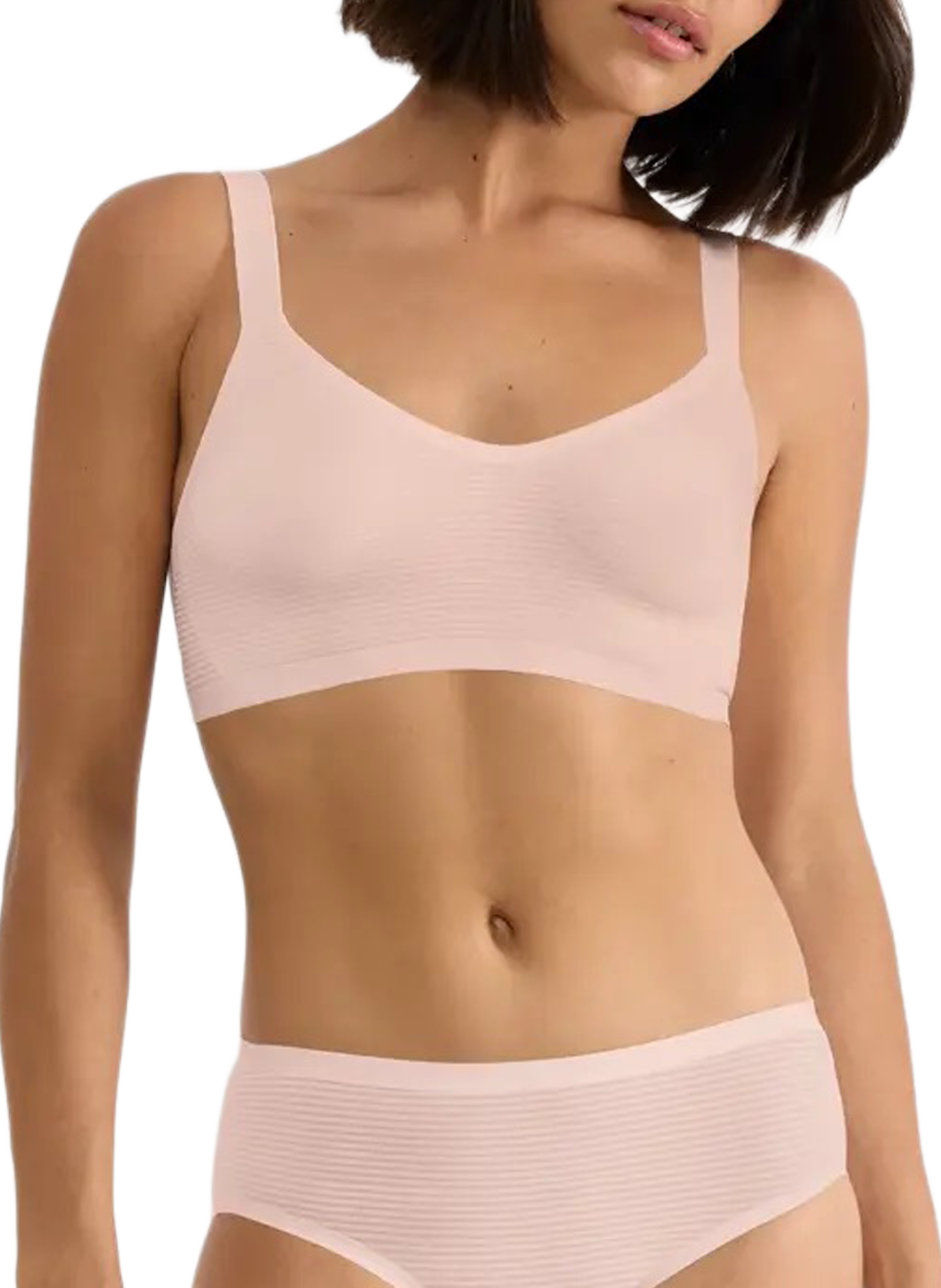 Ribbed bralette SLOGGI Pink