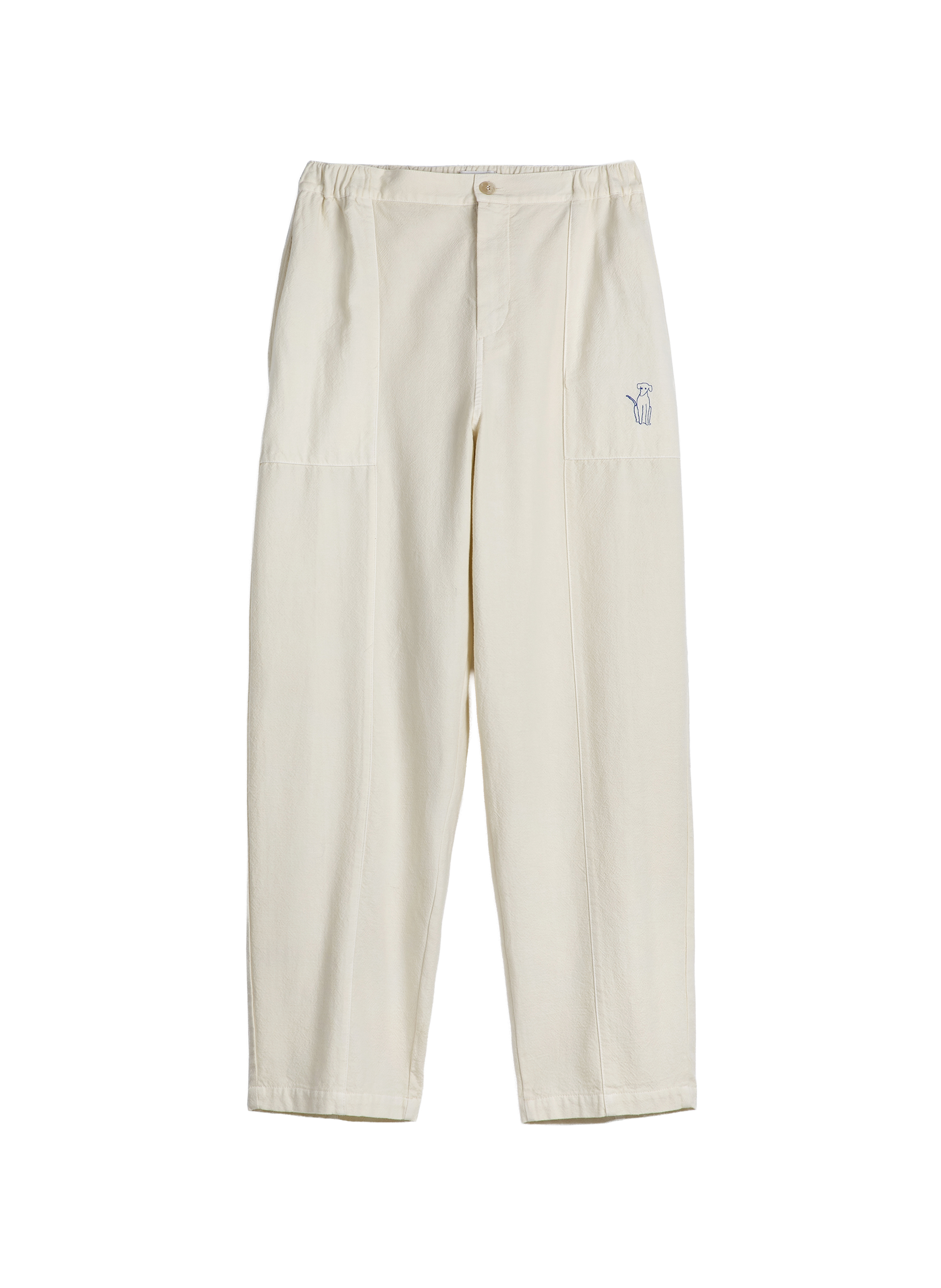 Straight and casual logo pants BOBO CHOSES Beige