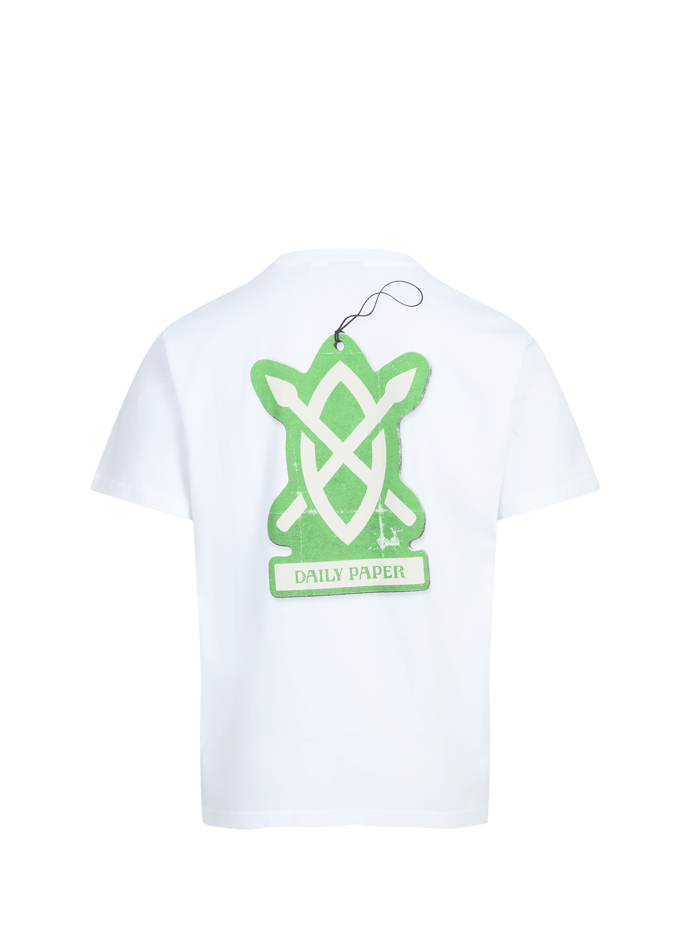 Maglietta stampata girocollo in cotone DAILY PAPER Bianco
