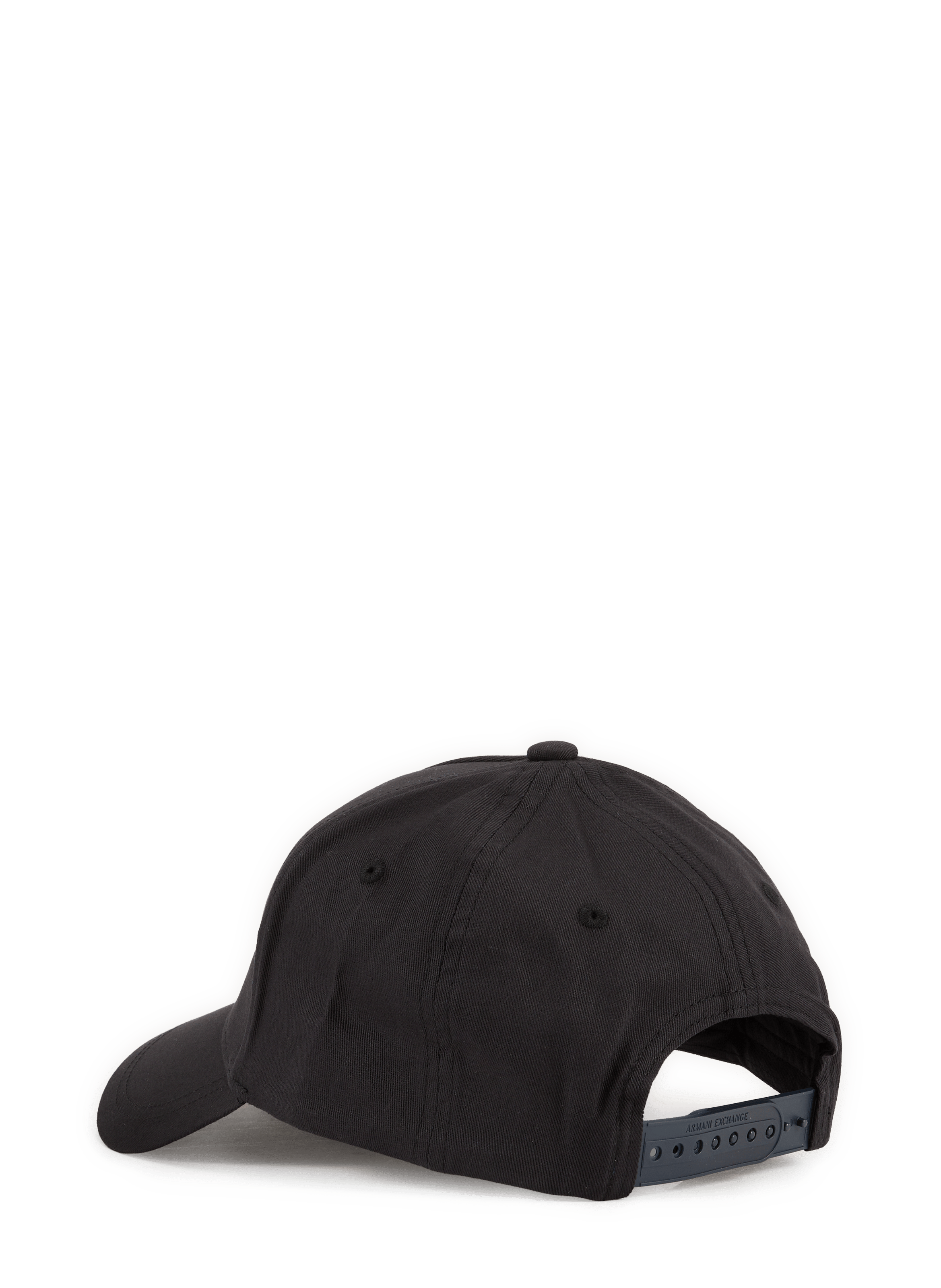 Casquette à visière avec logo NY en coton ARMANI EXCHANGE Bleu