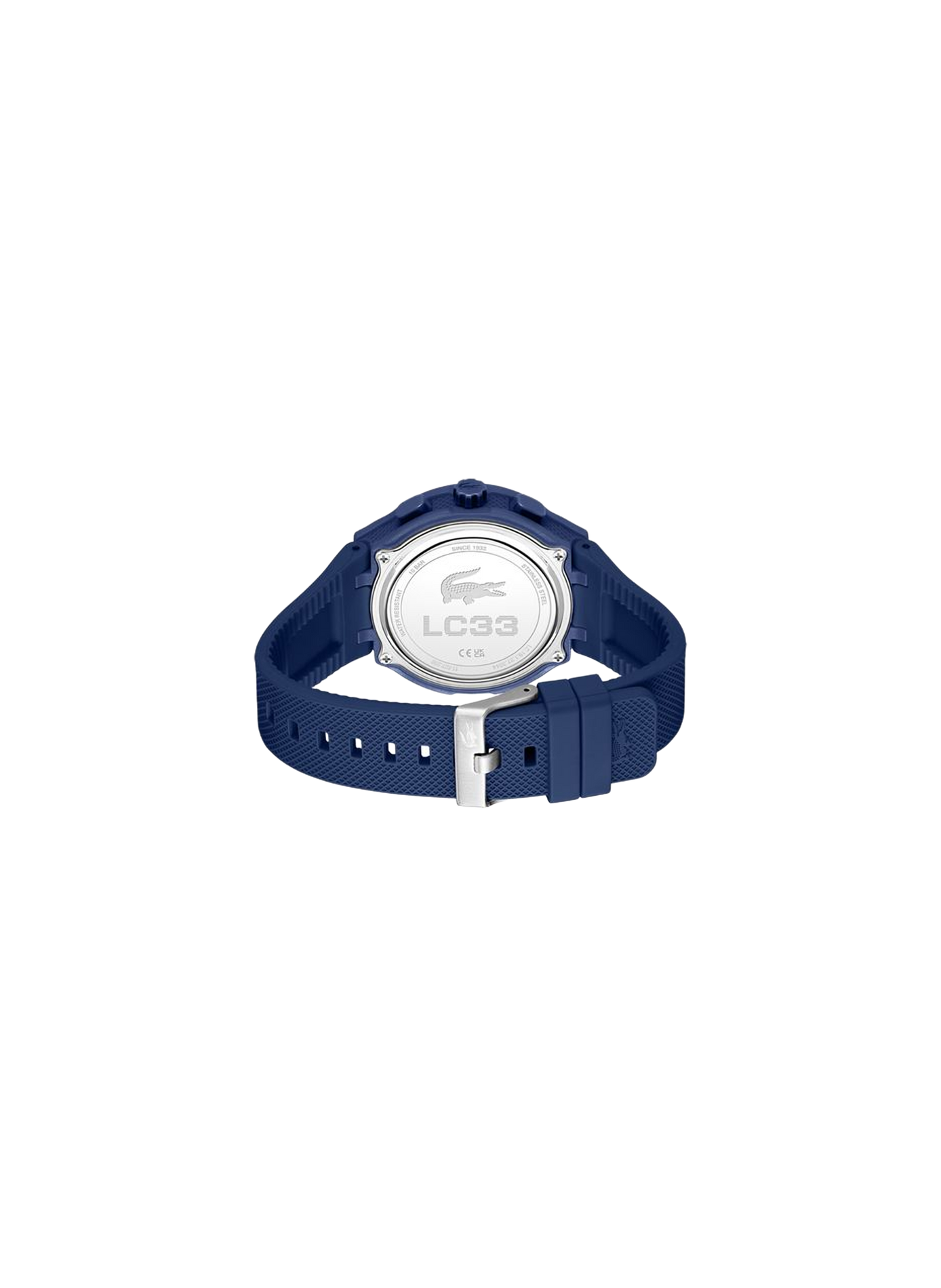 Montre quartz LC33 en silicone LACOSTE MONTRES Bleu