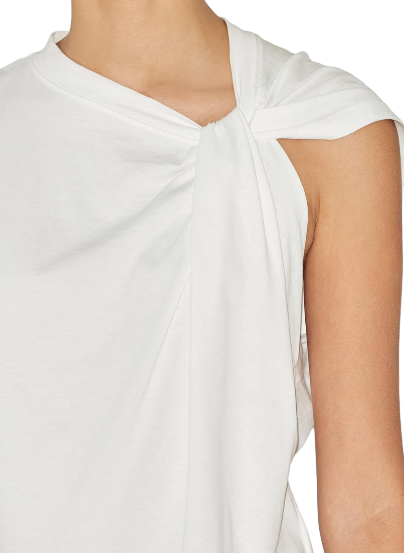 Asymmetrical Nayda cotton T-shirt ISABEL MARANT White
