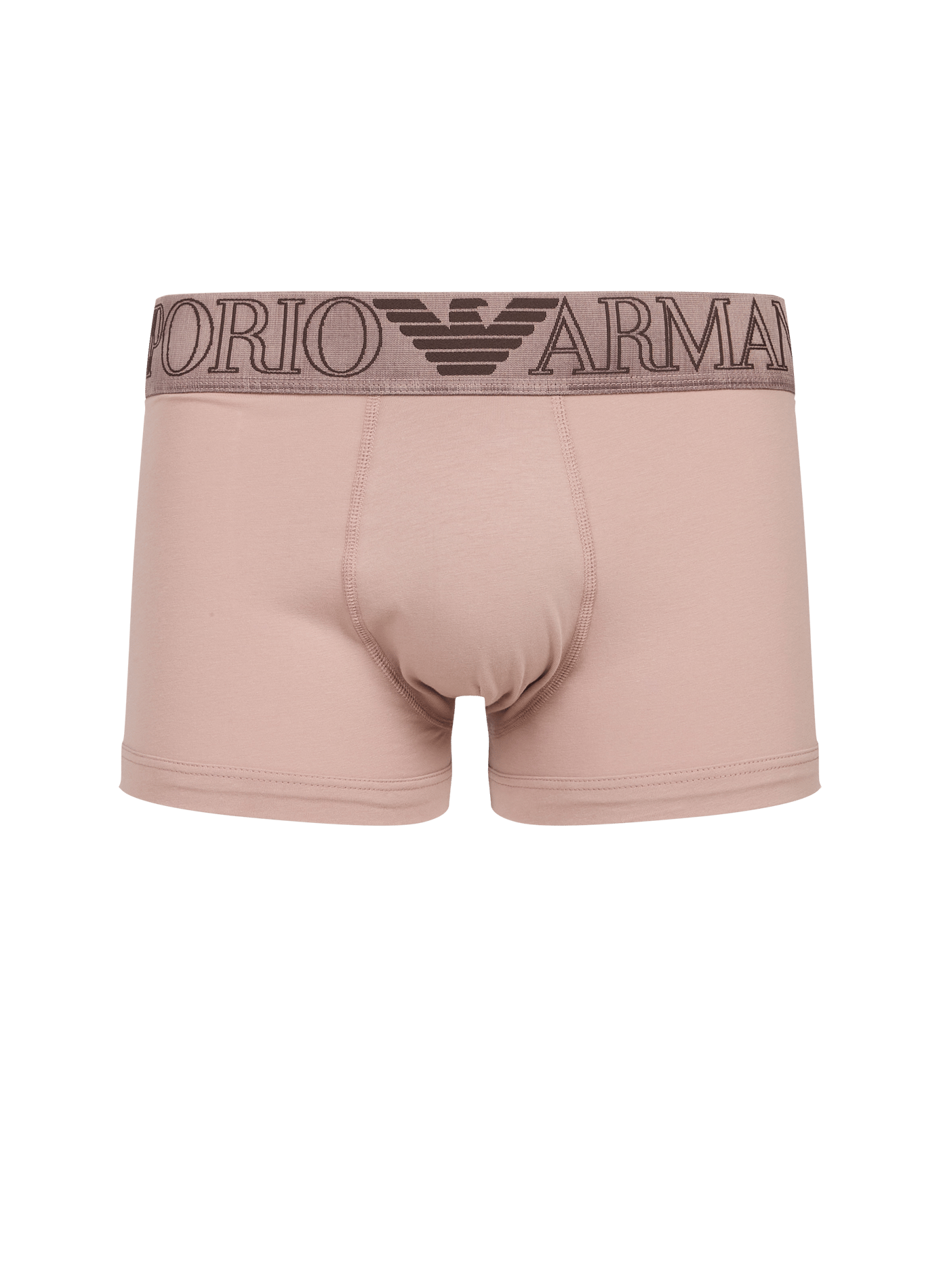 Boxer with elasticated waistband in cotton EMPORIO ARMANI Pink