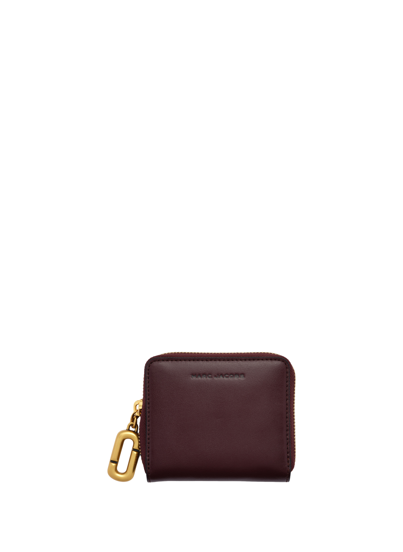 Portefeuille The Scene Slim Compact en cuir MARC JACOBS Red