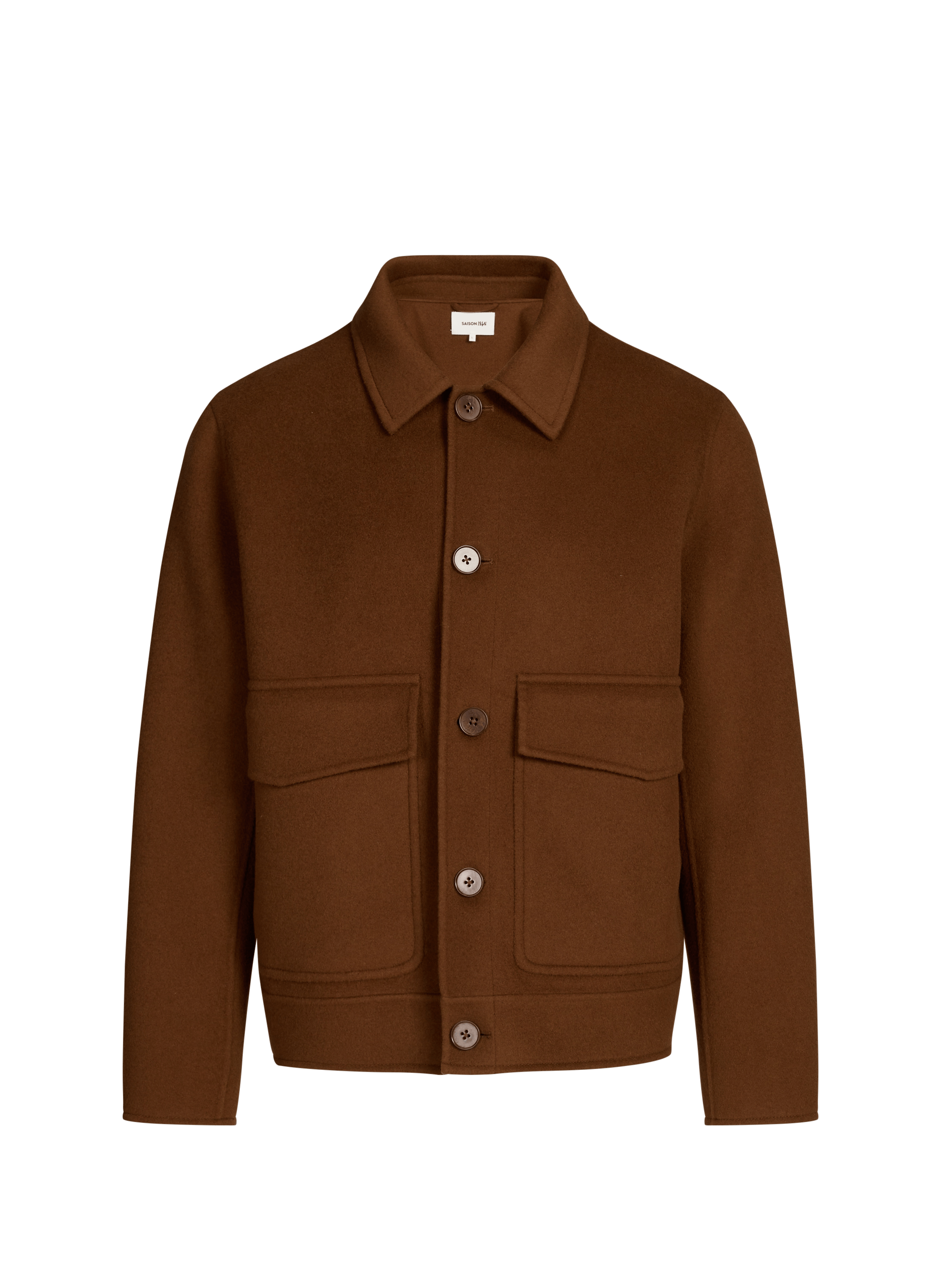 Veste Emy en laine  SAISON 1865 Marron