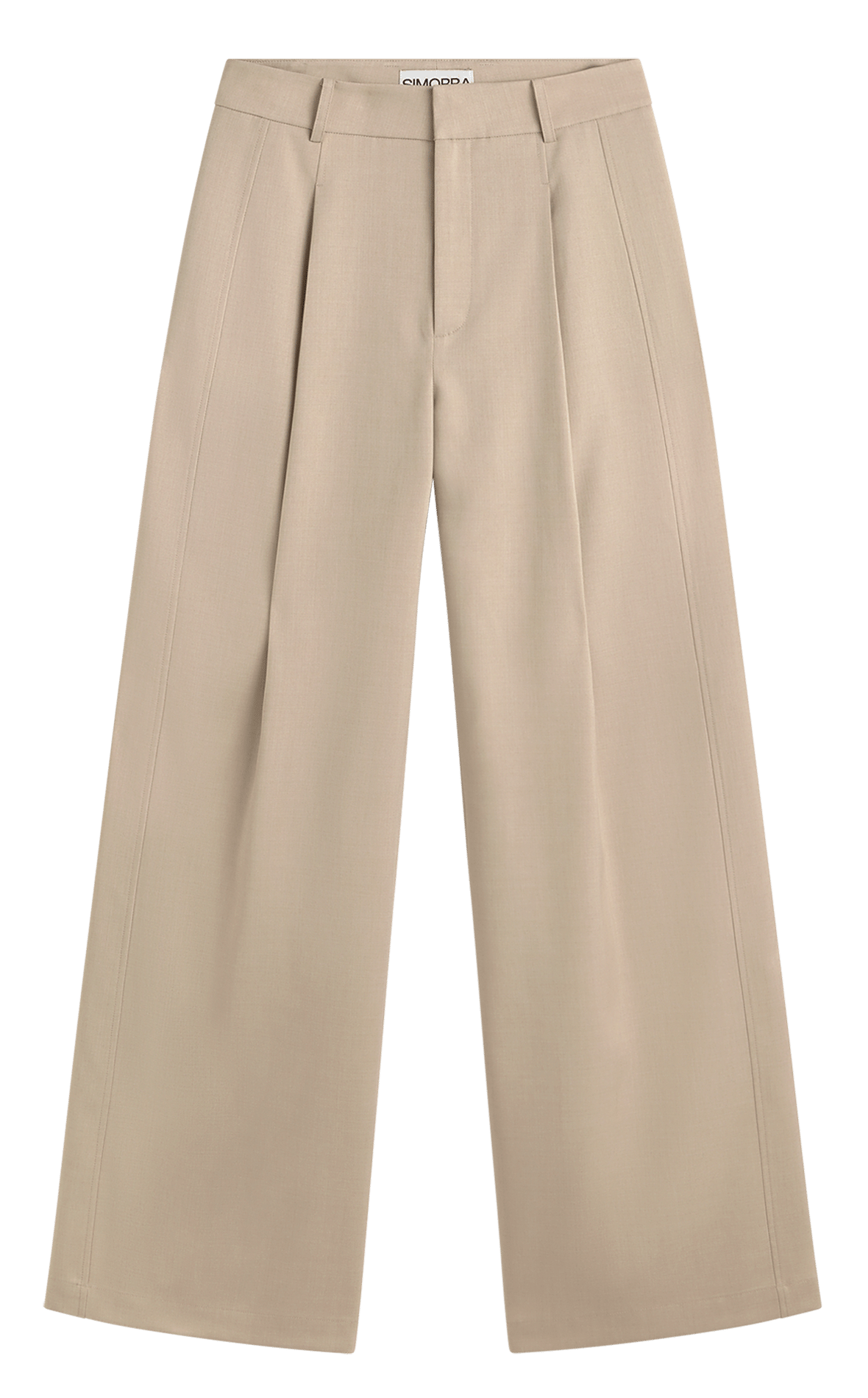 Pantalon large sami SIMORRA Beige