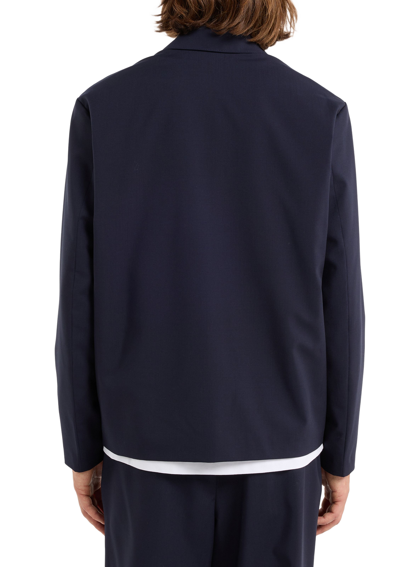 Veste Good col classique en laine SAISON 1865 Bleu