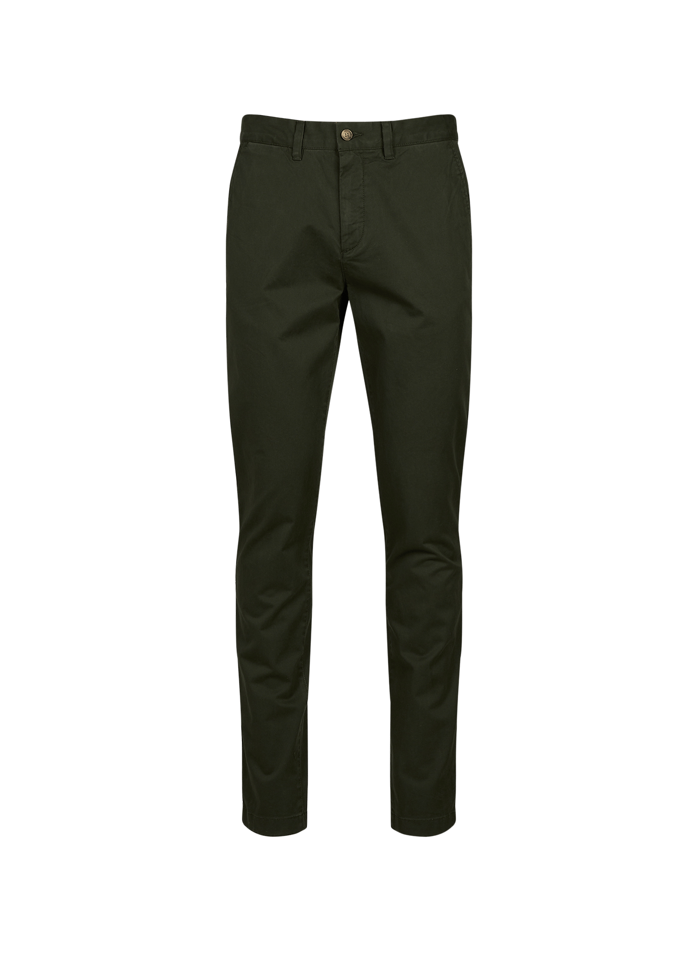 Pantalon slim en coton mélangé GANT Vert