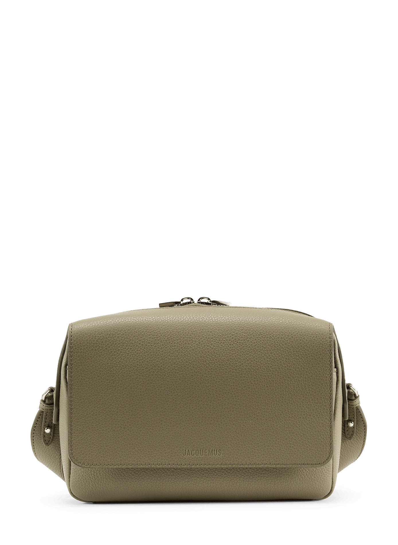Bolso bandolera Le Correo de piel JACQUEMUS Caqui