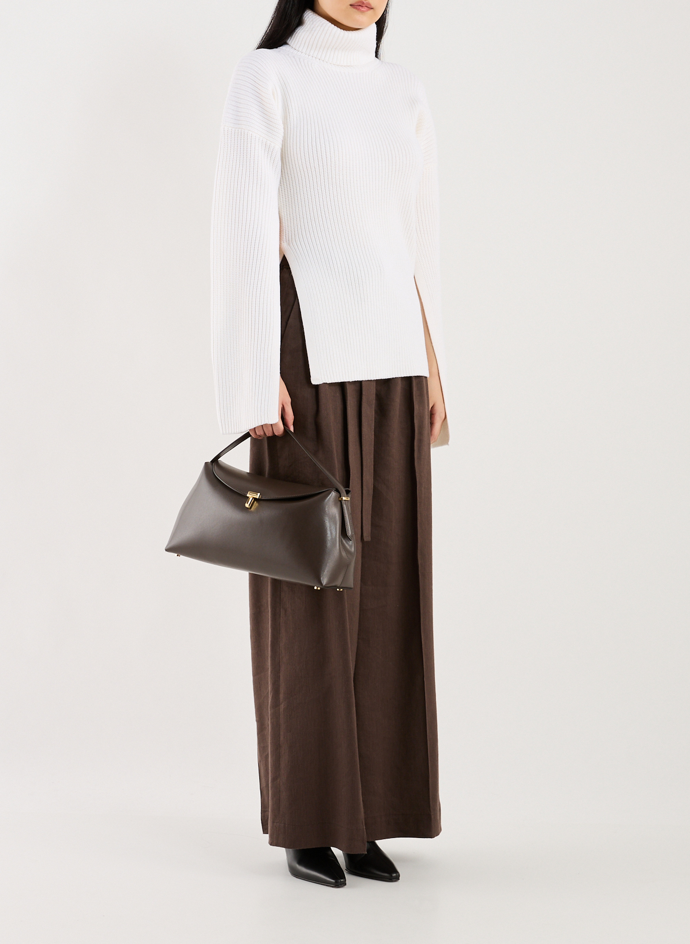 Wollpullover TOTEME Beige