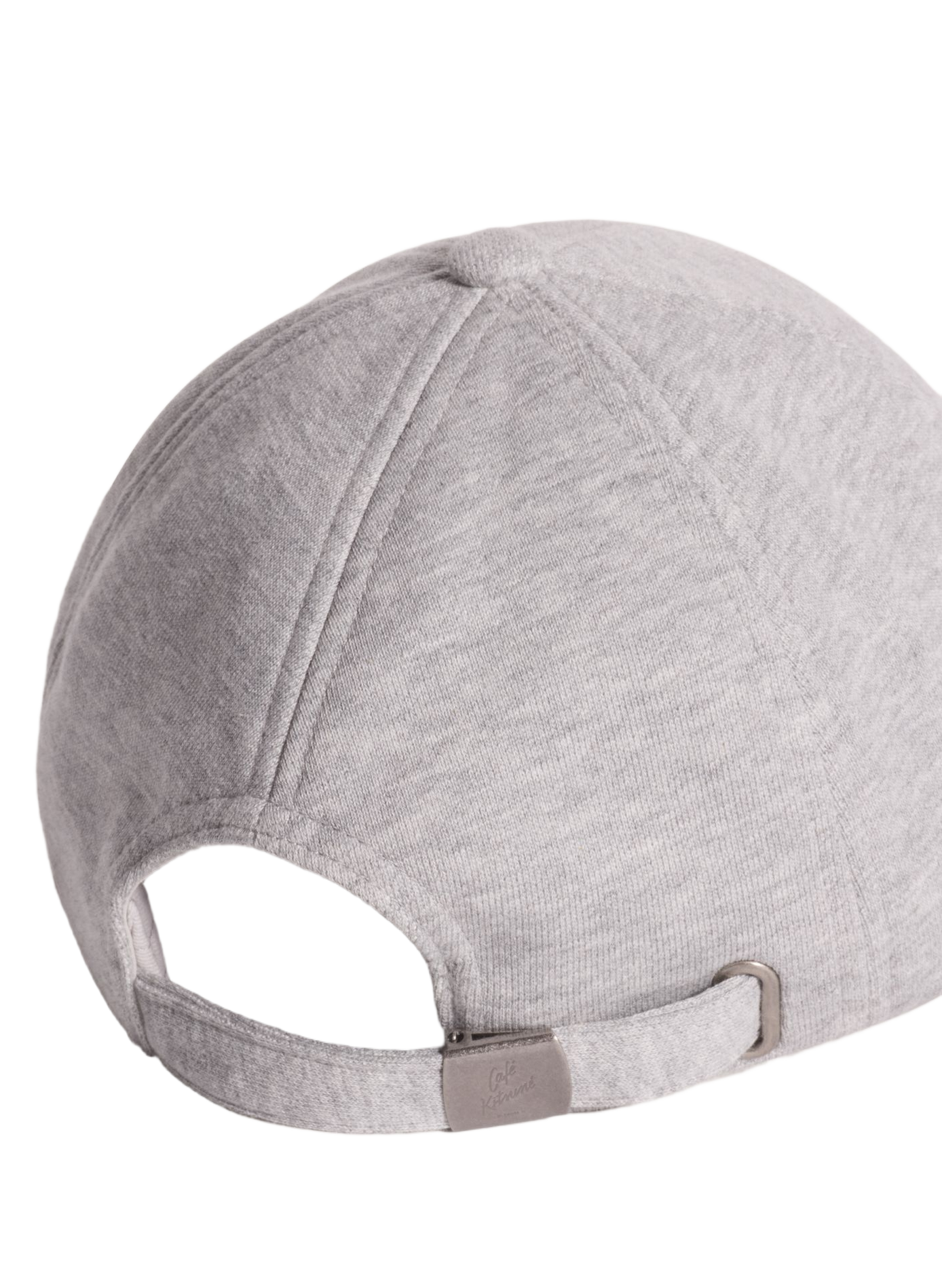 Casquette en coton MAISON KITSUNÉ Grey