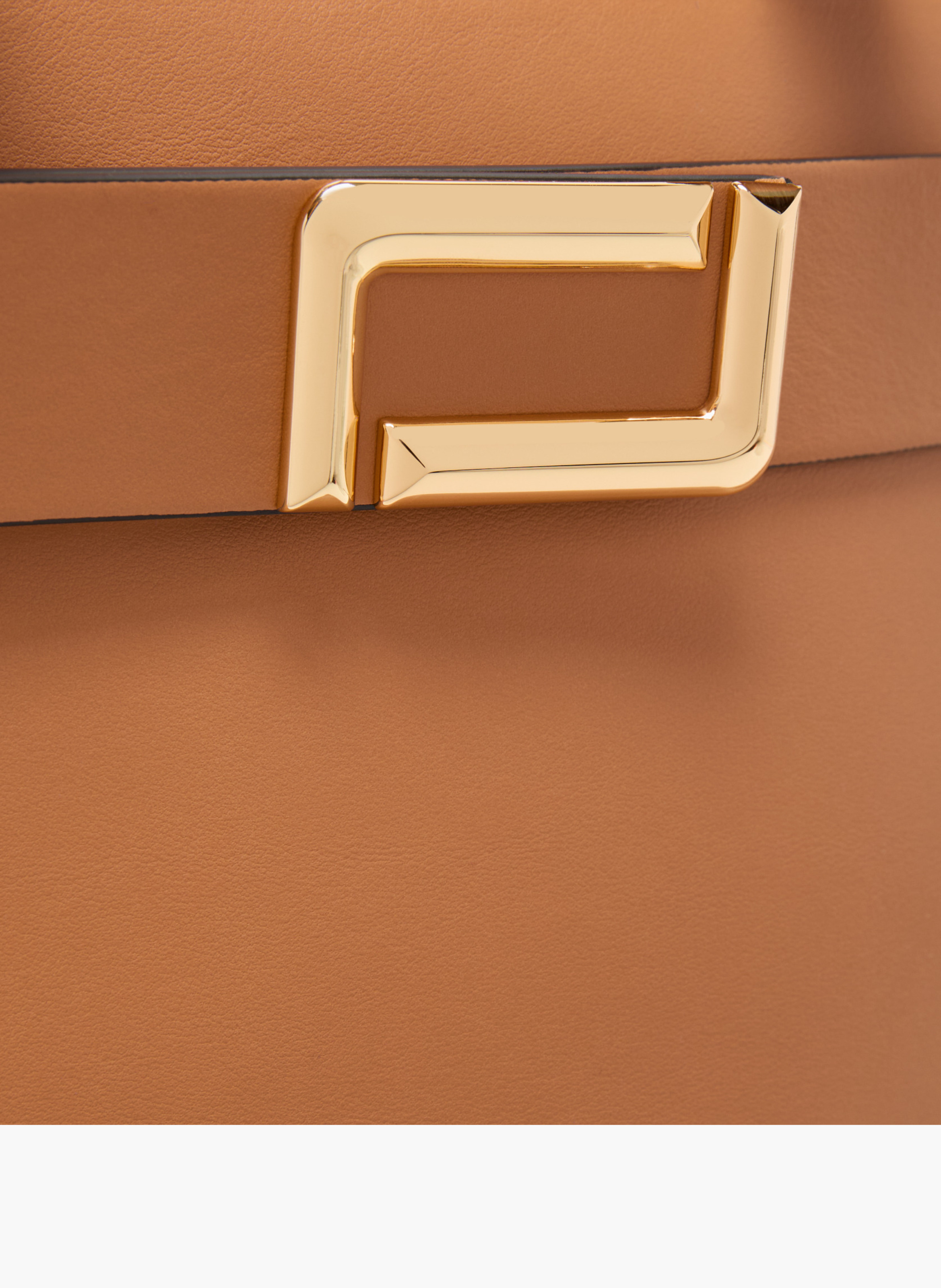 Sac carryall m angèle de lancel en cuir LANCEL Marron
