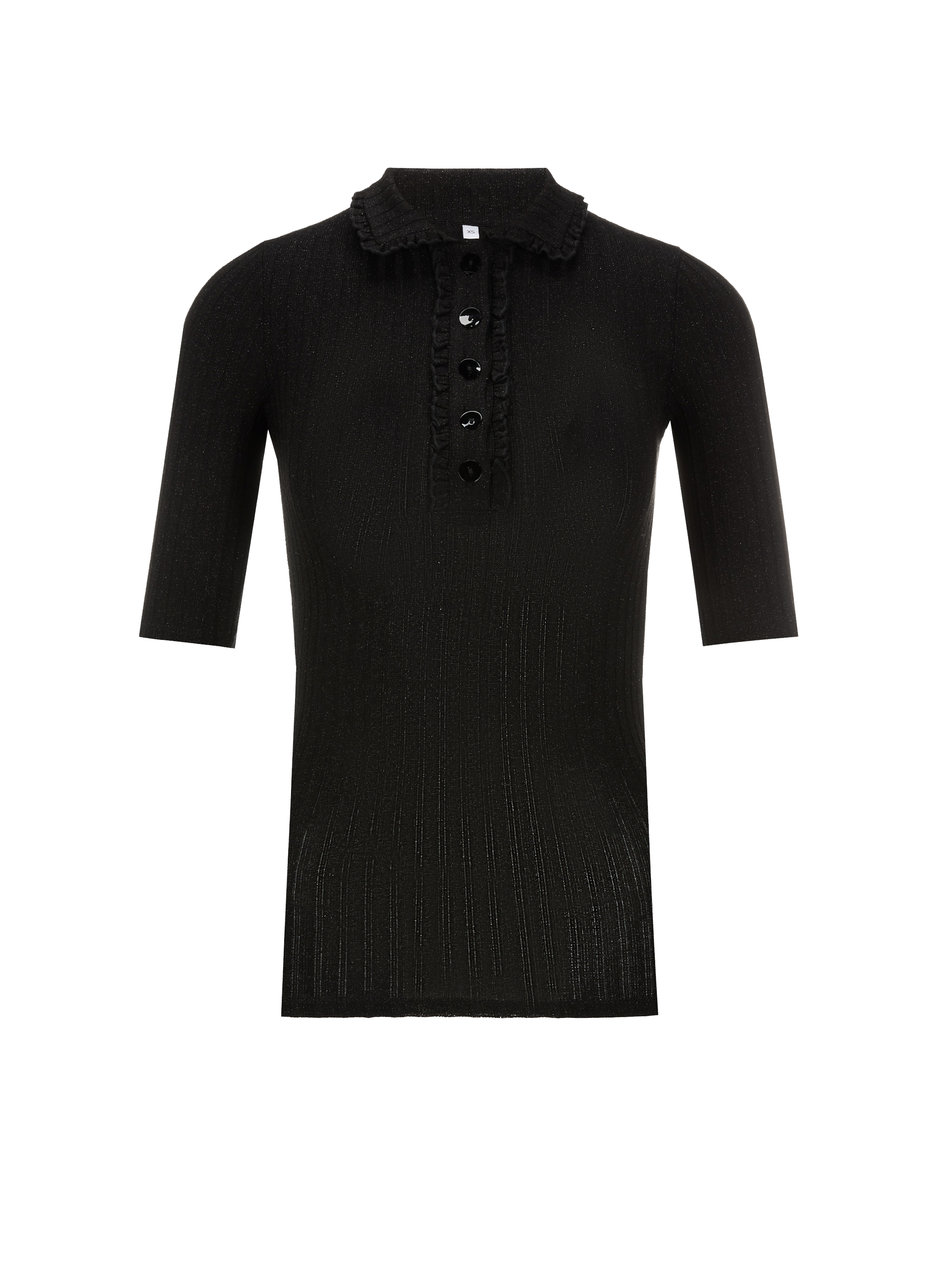 T-shirt en maille métallisée