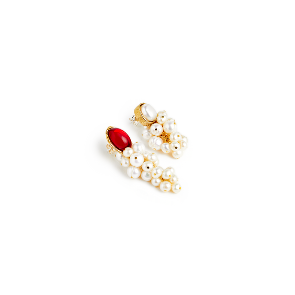 Anita Berisha Victorian Pearl Earrings