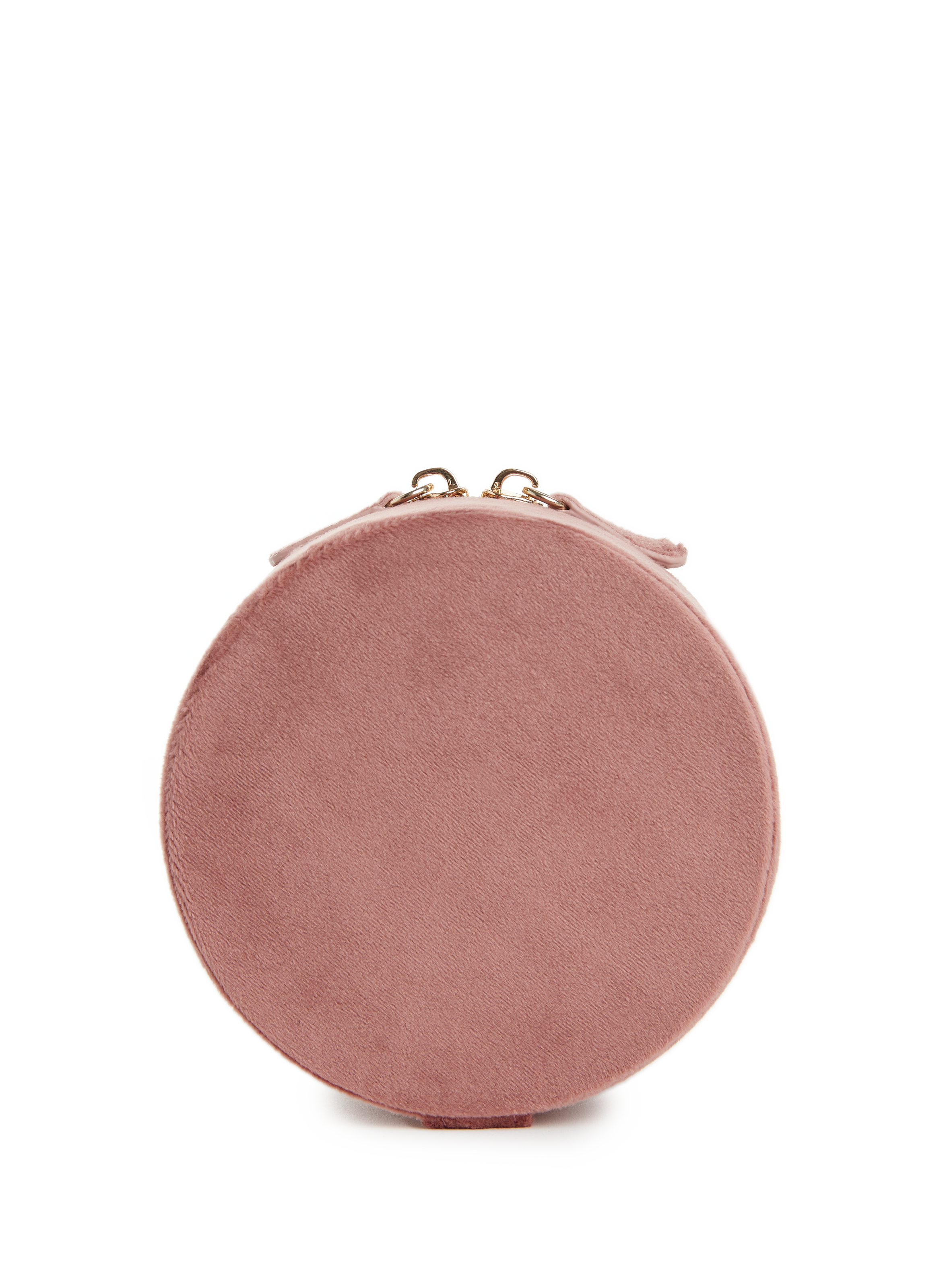 AU PRINTEMPS PARIS Velvet jewellery box Pink
