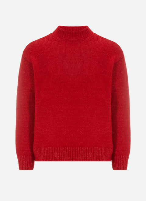 Jacquemus red strutting knit 